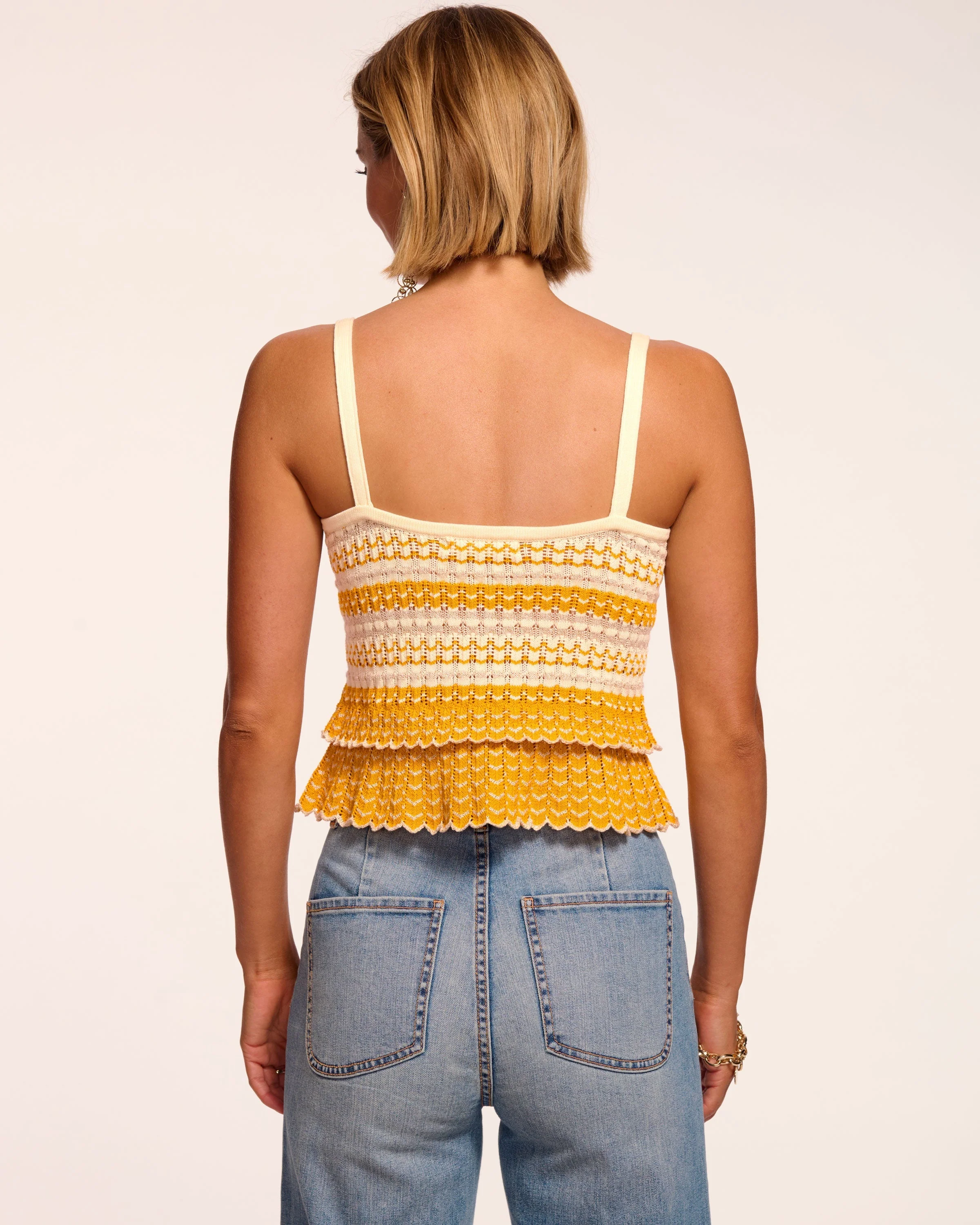 Alina Knit Sleeveless Top - Image 4