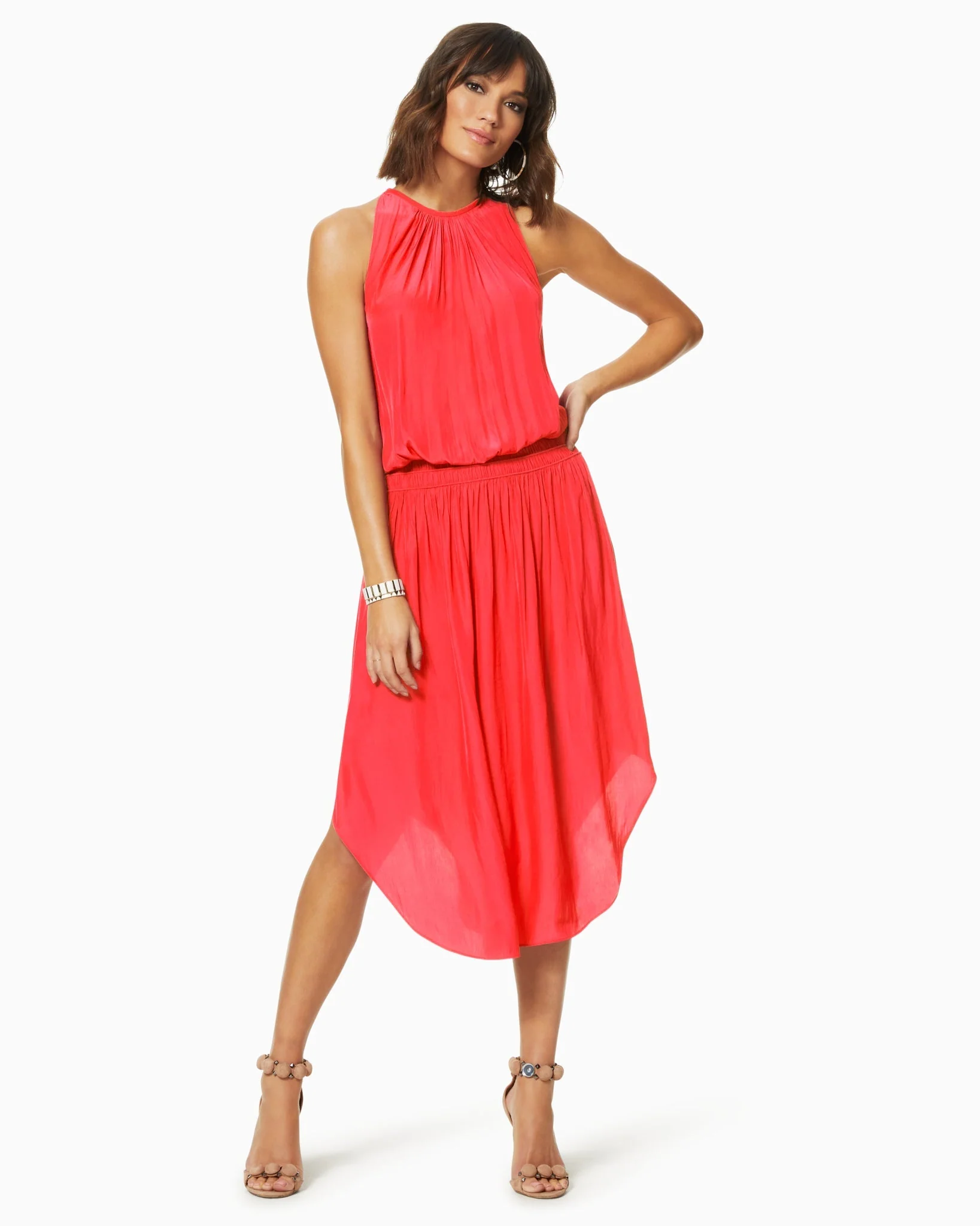 Audrey Smocked Midi Dress - Image 19