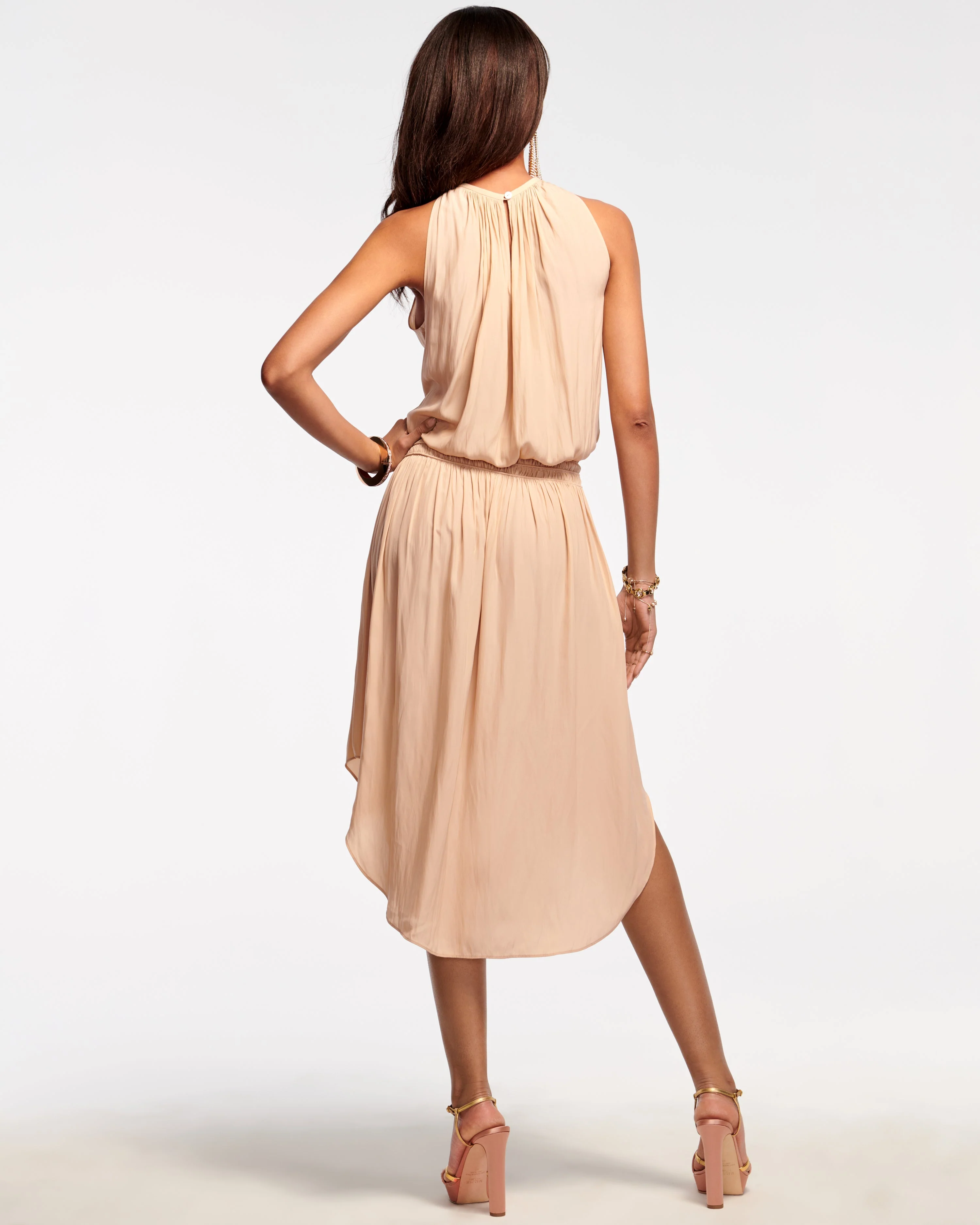 Audrey Smocked Midi Dress - Image 38