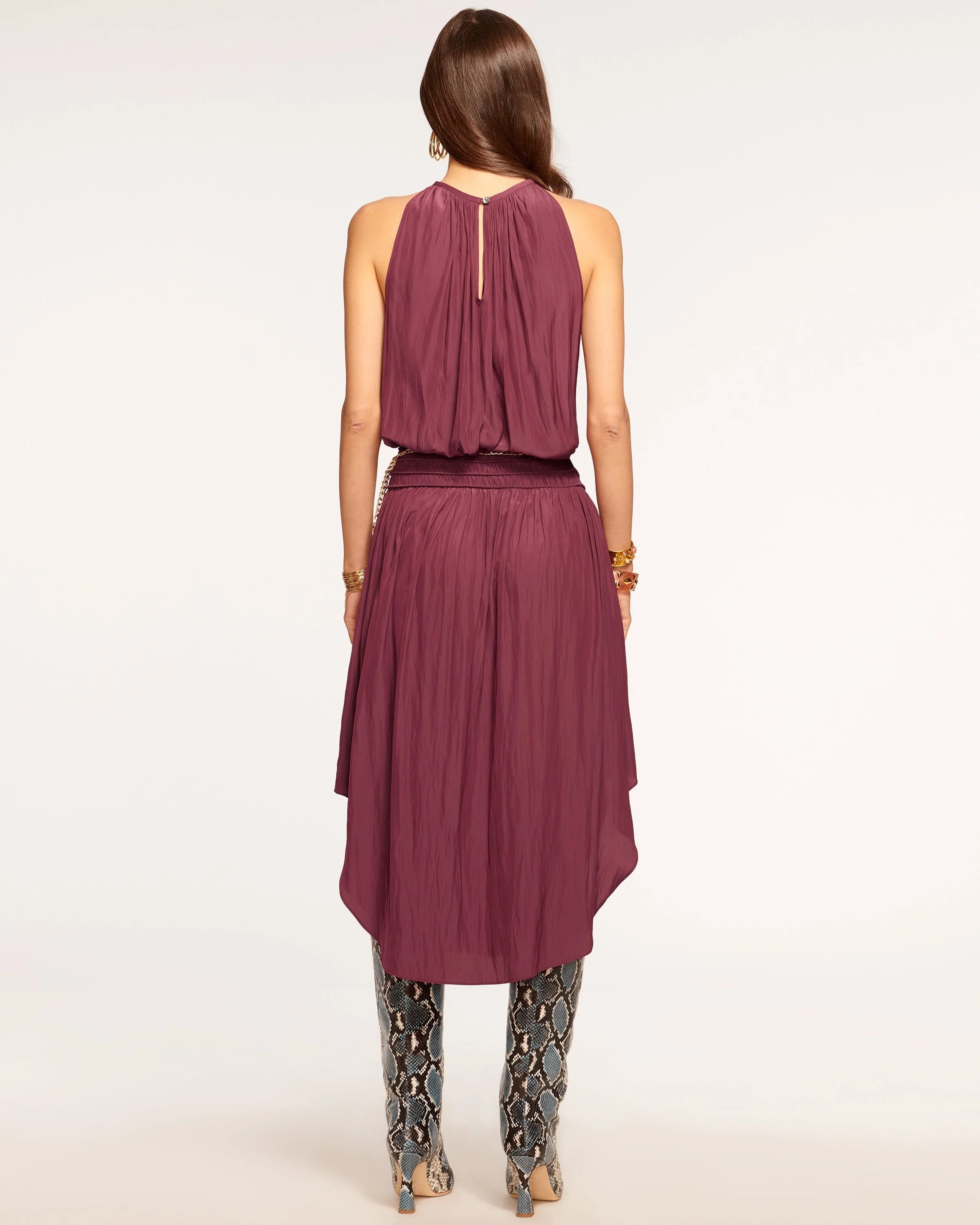 Audrey Smocked Midi Dress - Image 39