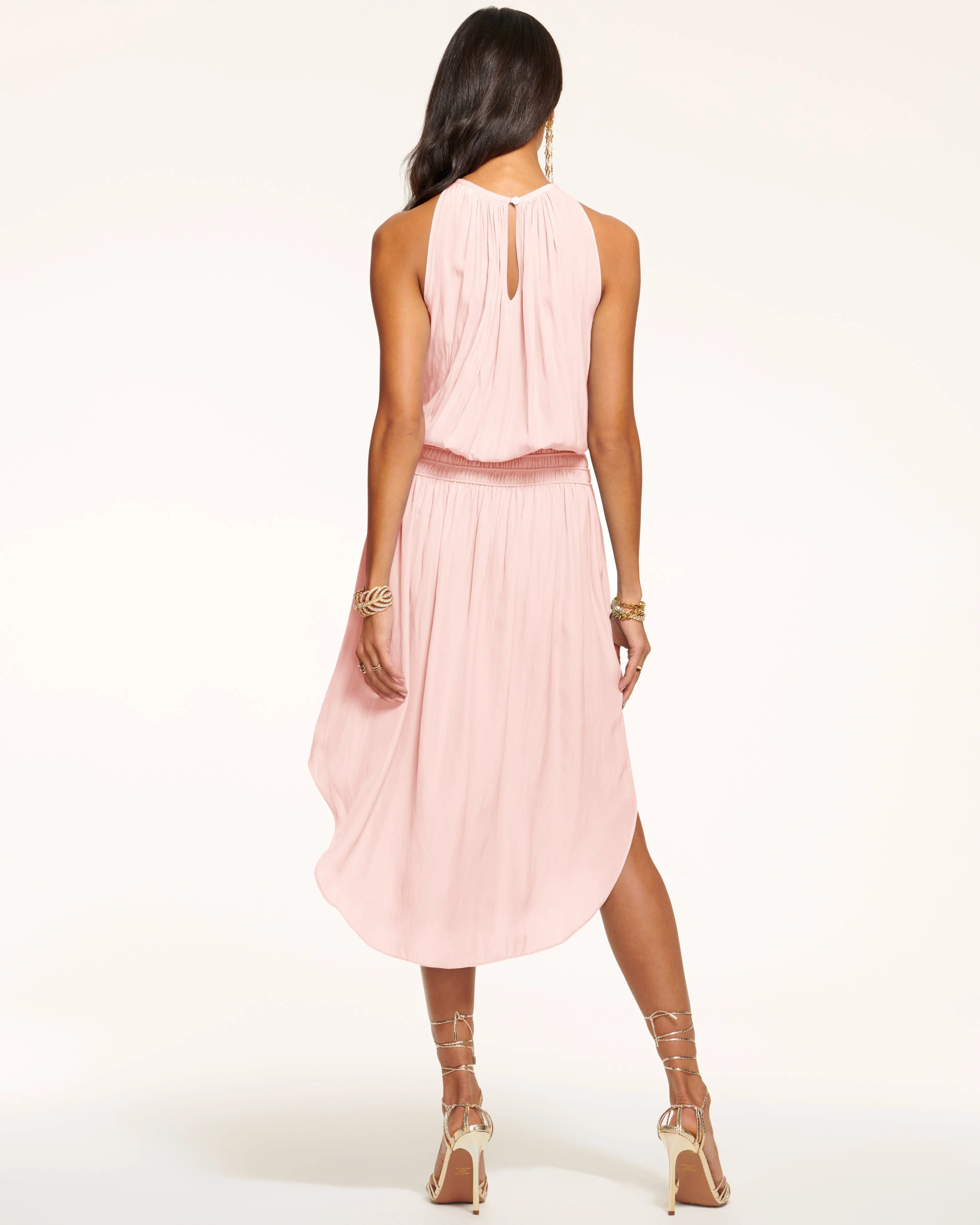 Audrey Smocked Midi Dress - Image 40