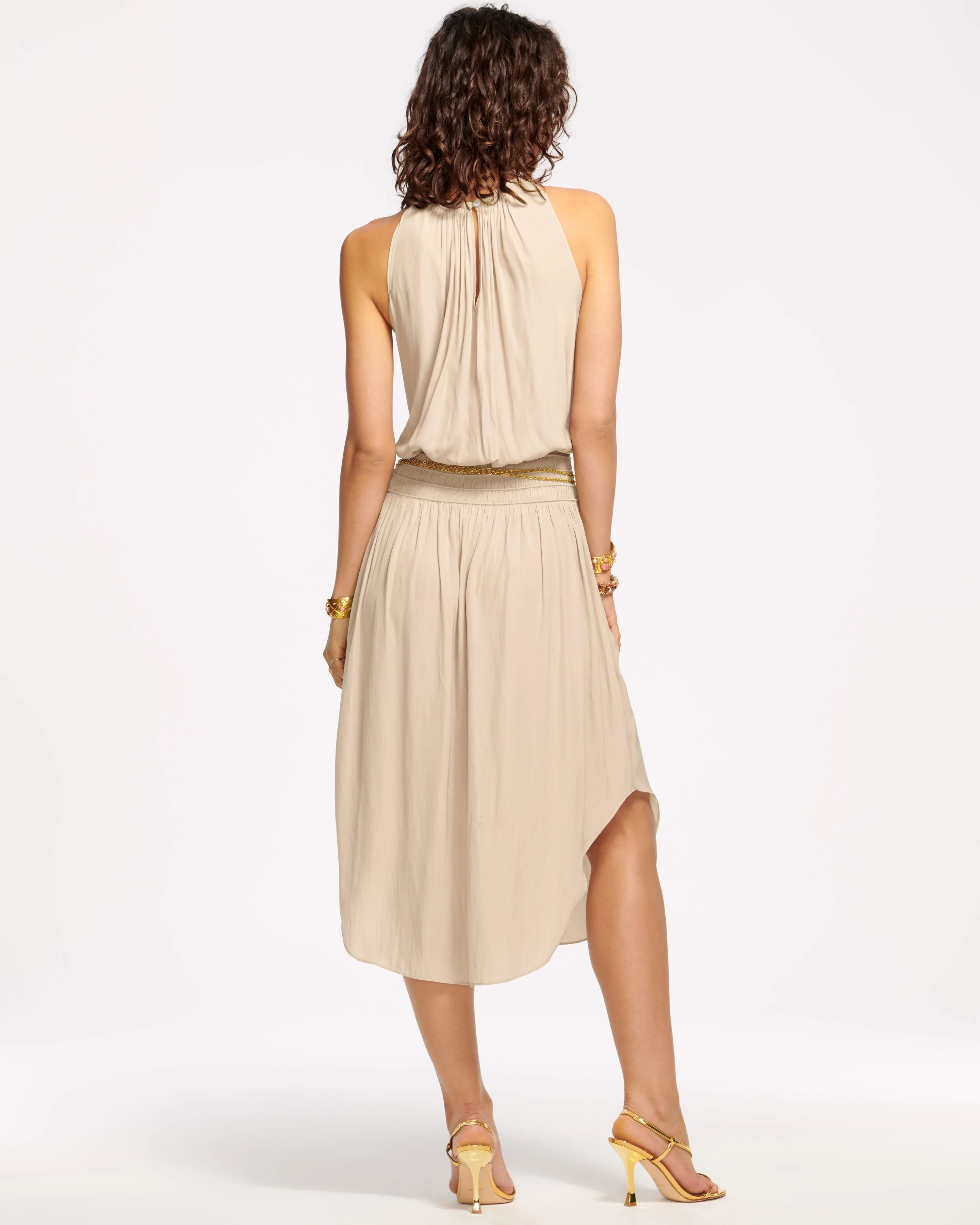 Audrey Smocked Midi Dress - Image 42