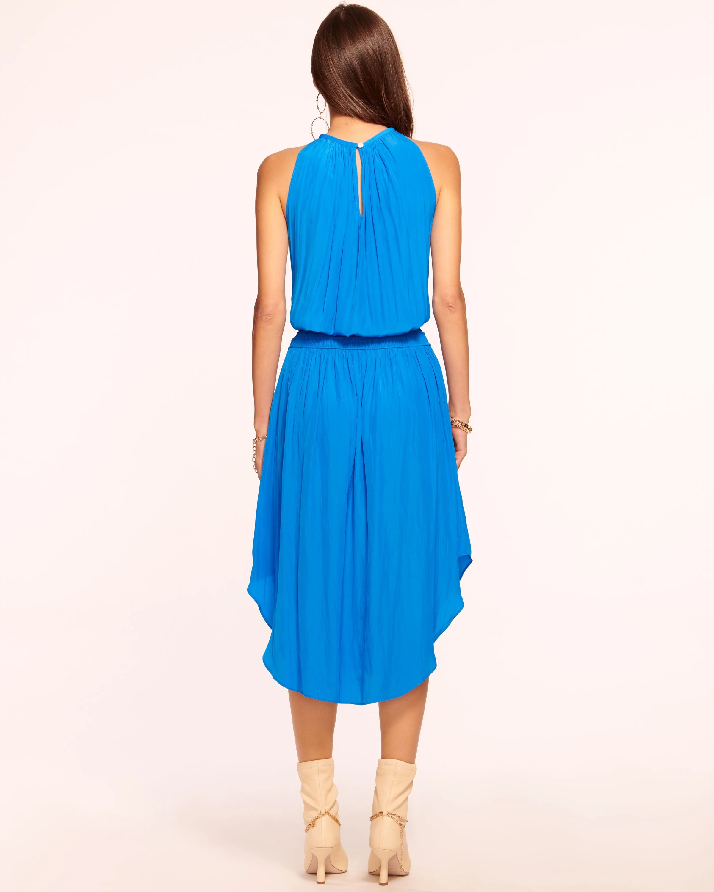 Audrey Smocked Midi Dress - Image 46