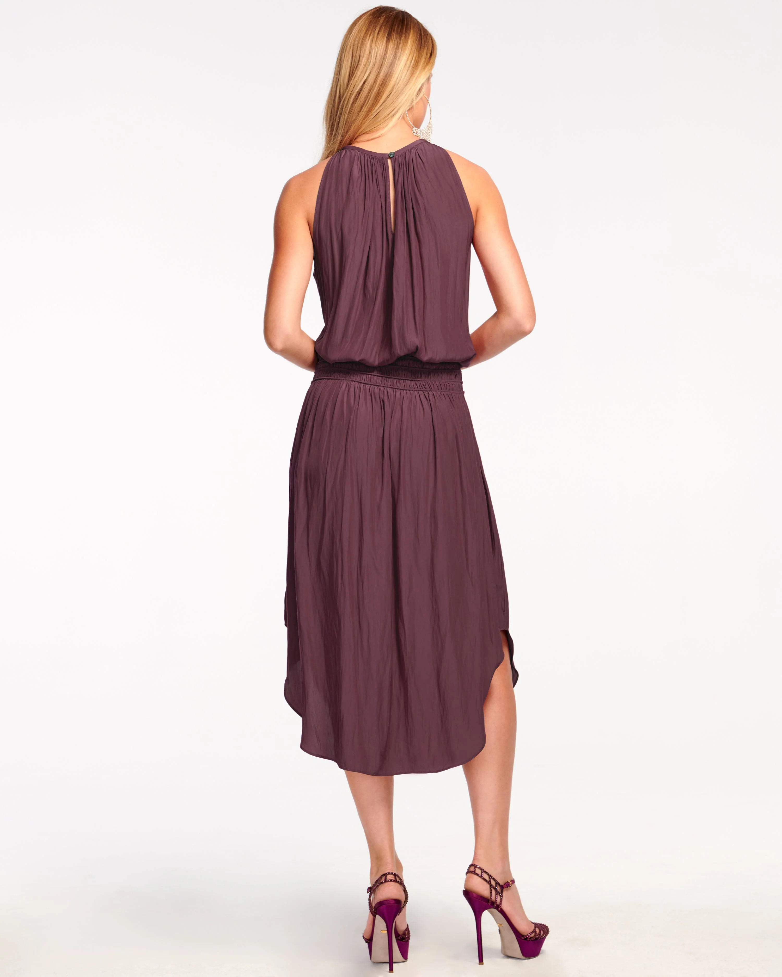 Audrey Smocked Midi Dress - Image 55