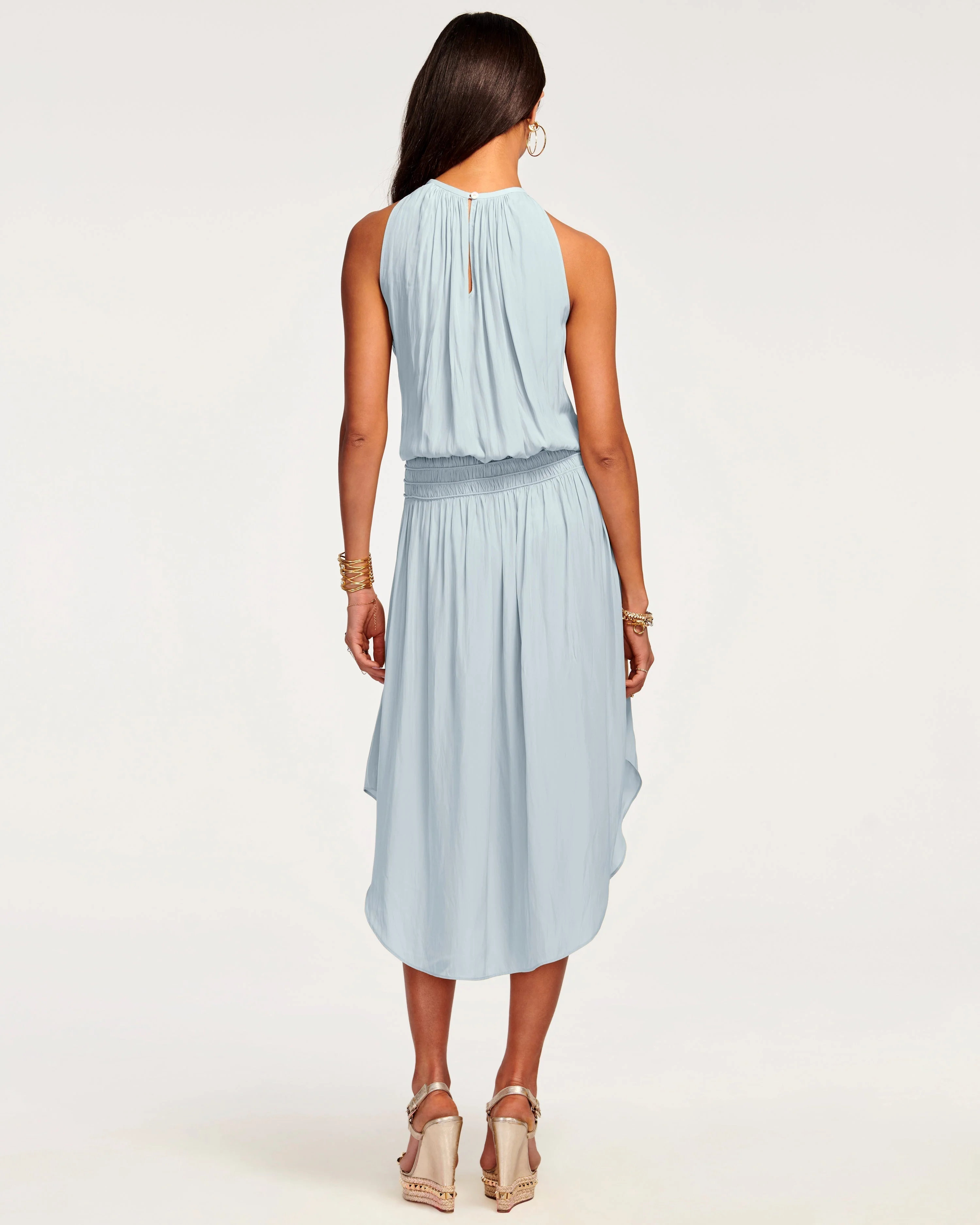 Audrey Smocked Midi Dress - Image 75