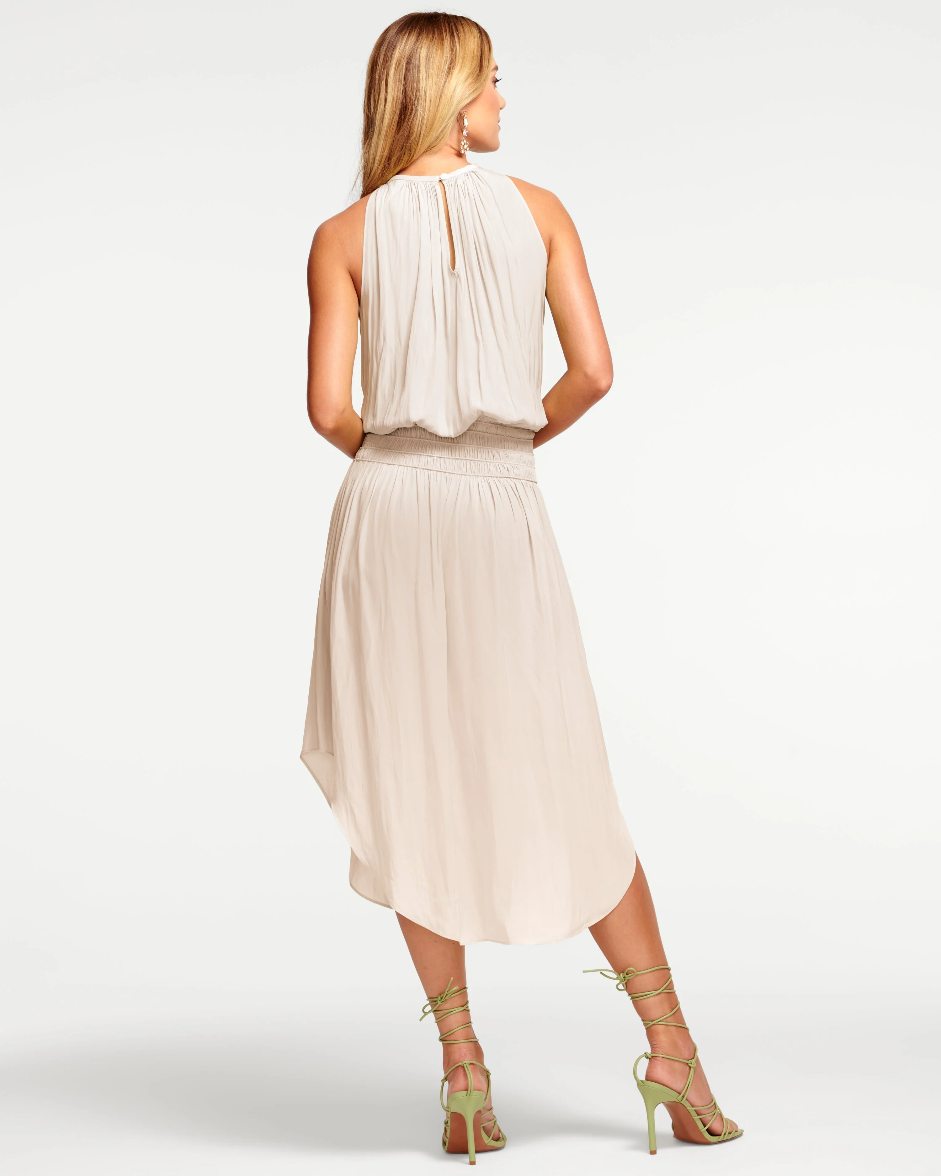 Audrey Smocked Midi Dress - Image 86