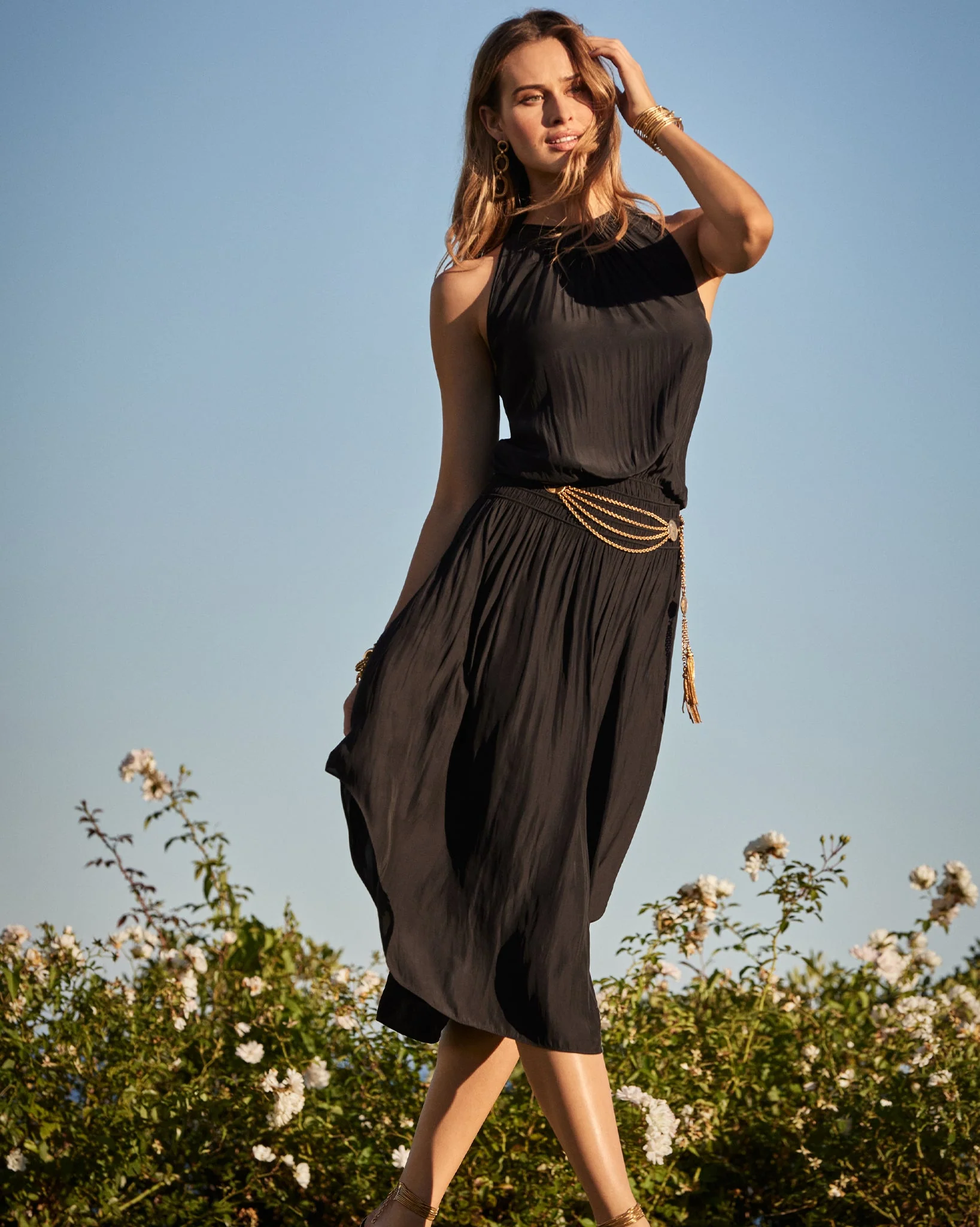 Audrey Smocked Midi Dress - Image 89