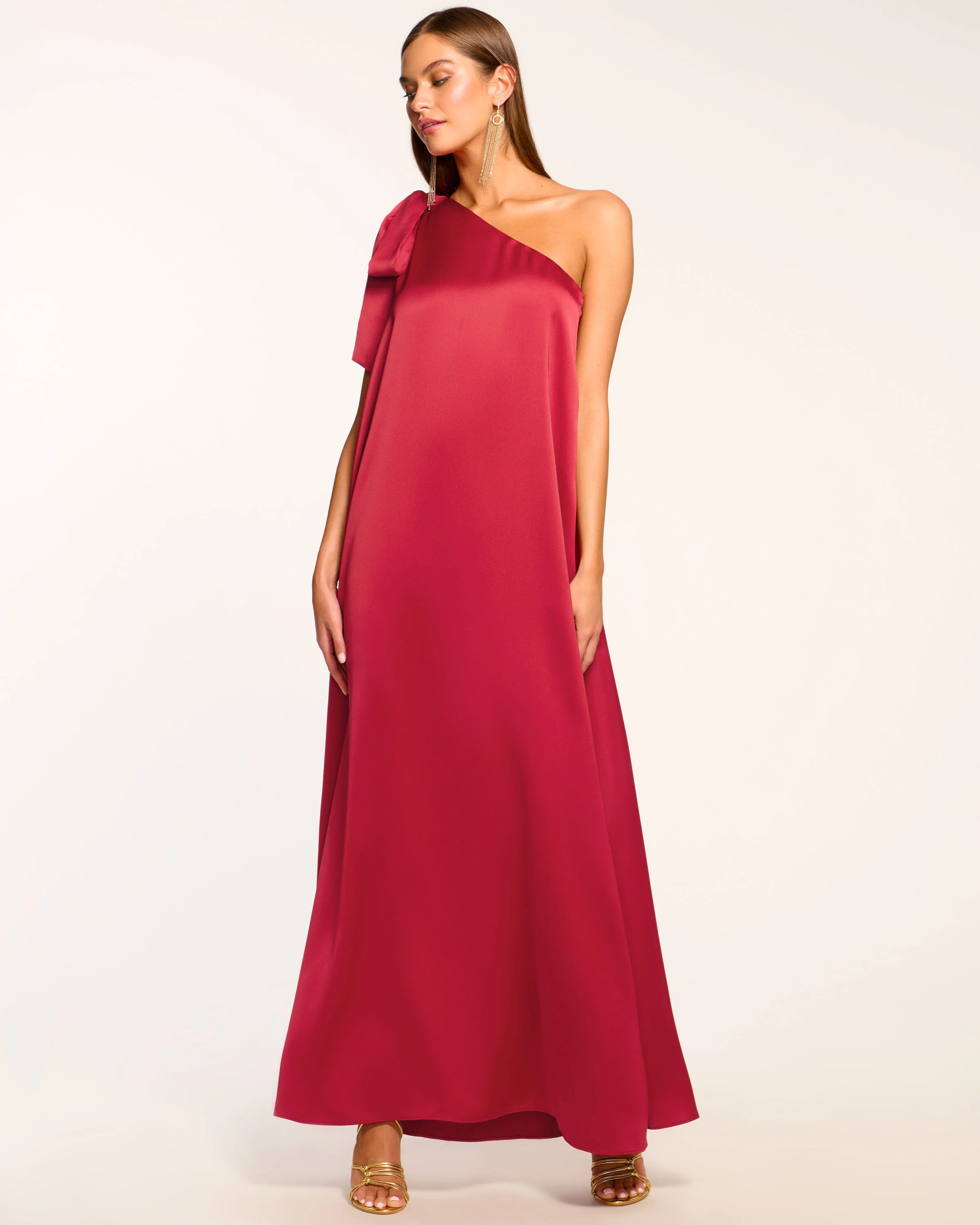 Benita One-Shoulder Gown - Image 3