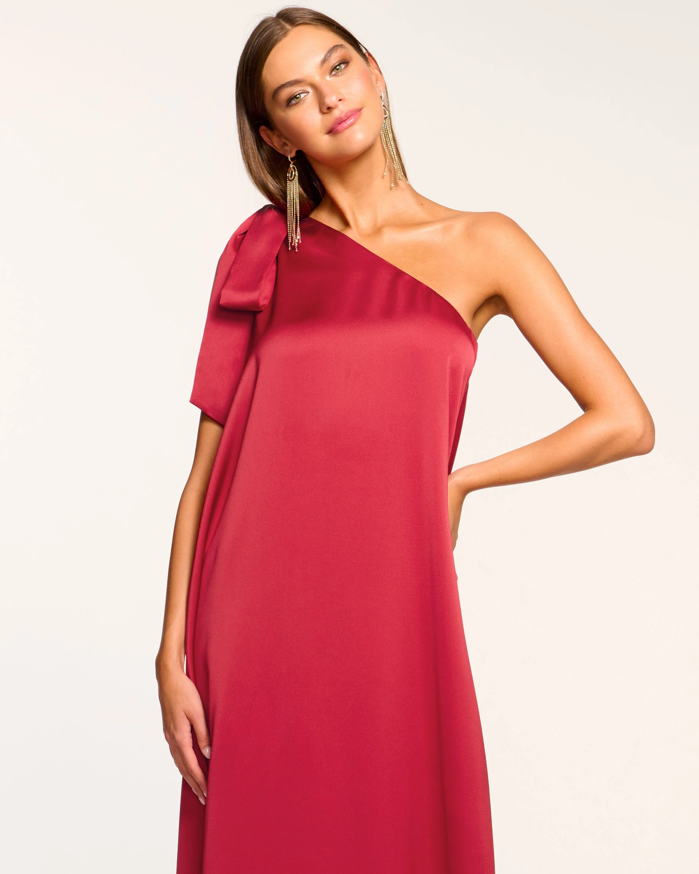 Benita One-Shoulder Gown - Image 4