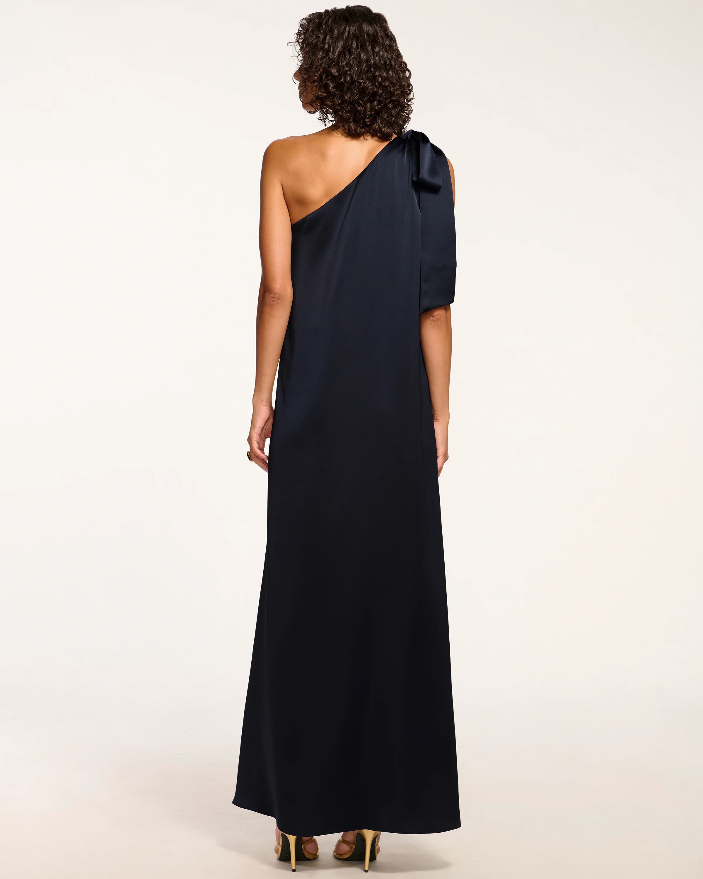 Benita One-Shoulder Gown - Image 9