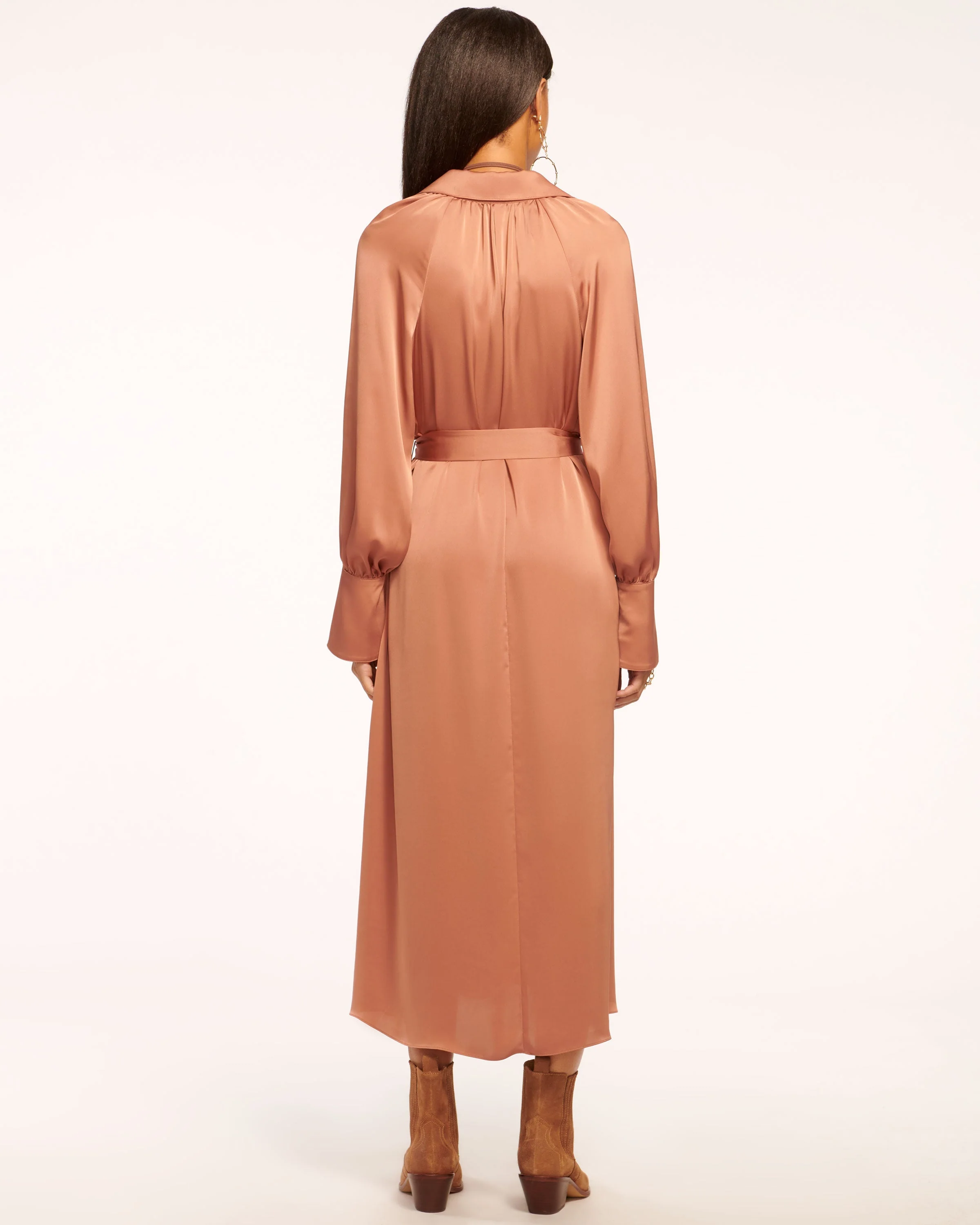 Cecilia Belted Midi Dress - Image 5