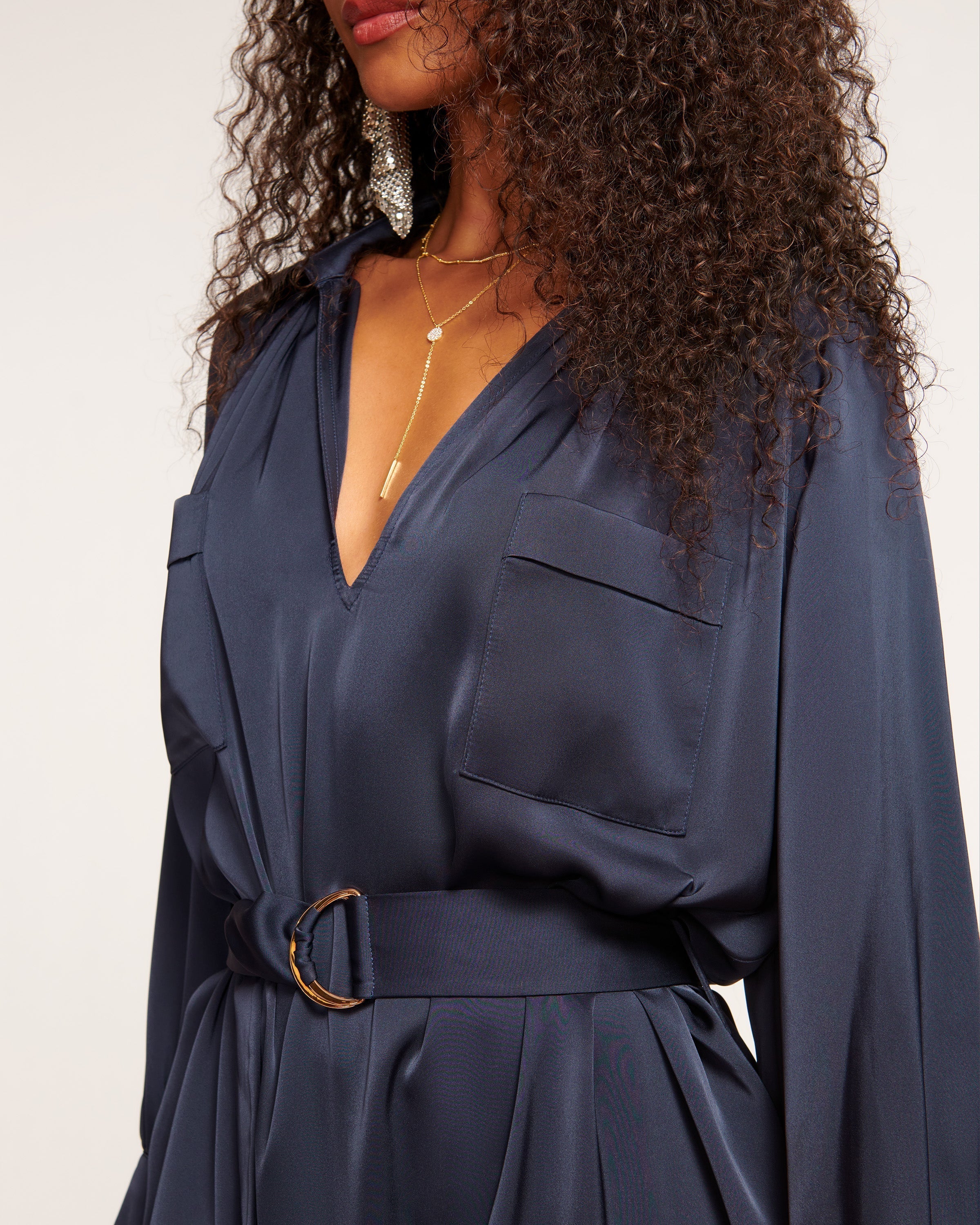 Cecilia Belted Midi Dress - Image 7