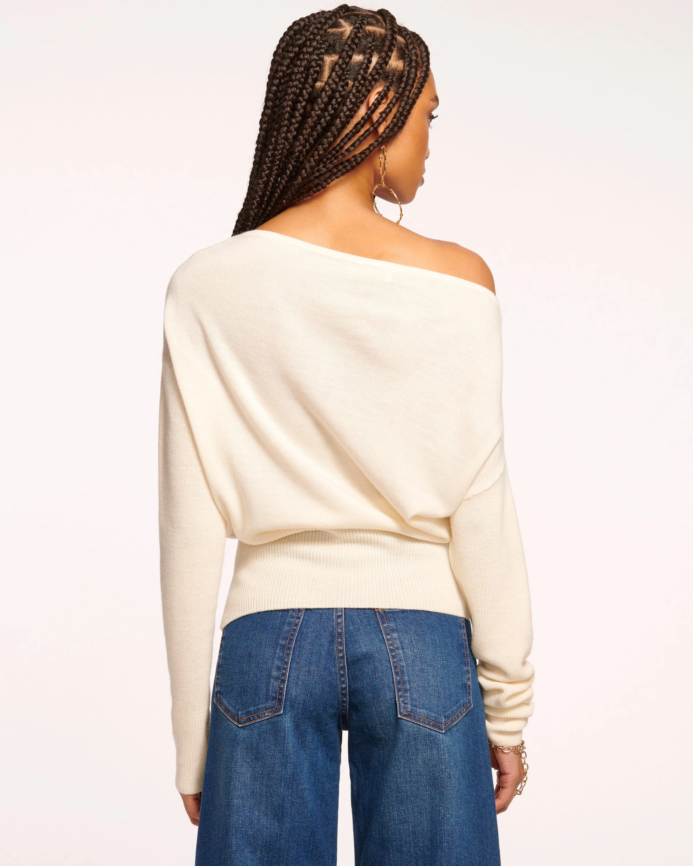 Chance Merino Off-The-Shoulder Sweater - Image 15