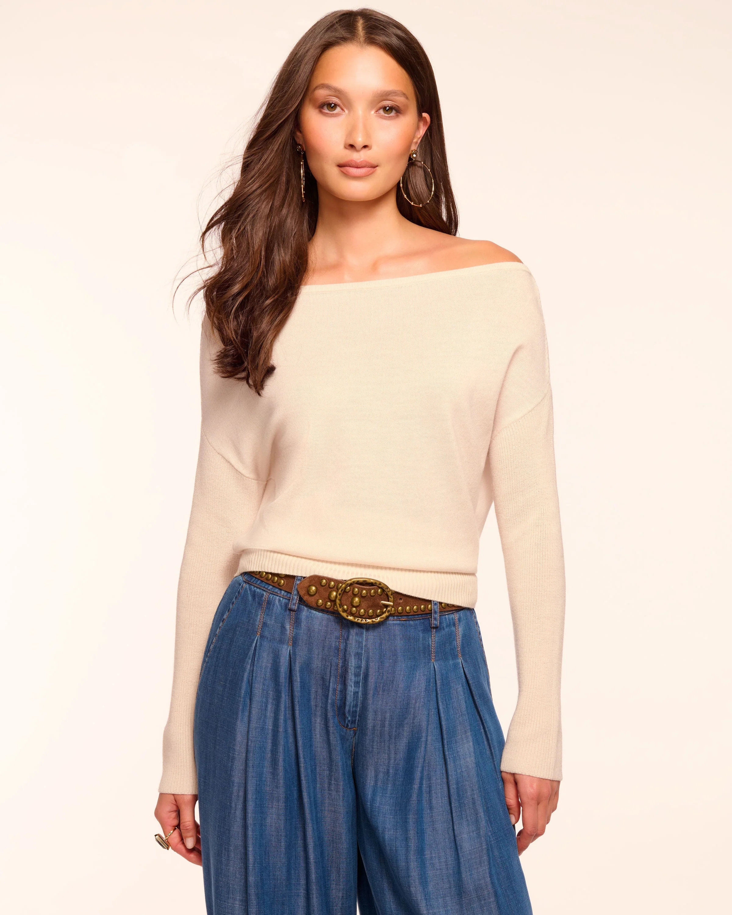 Chance Merino Off-The-Shoulder Sweater - Image 7