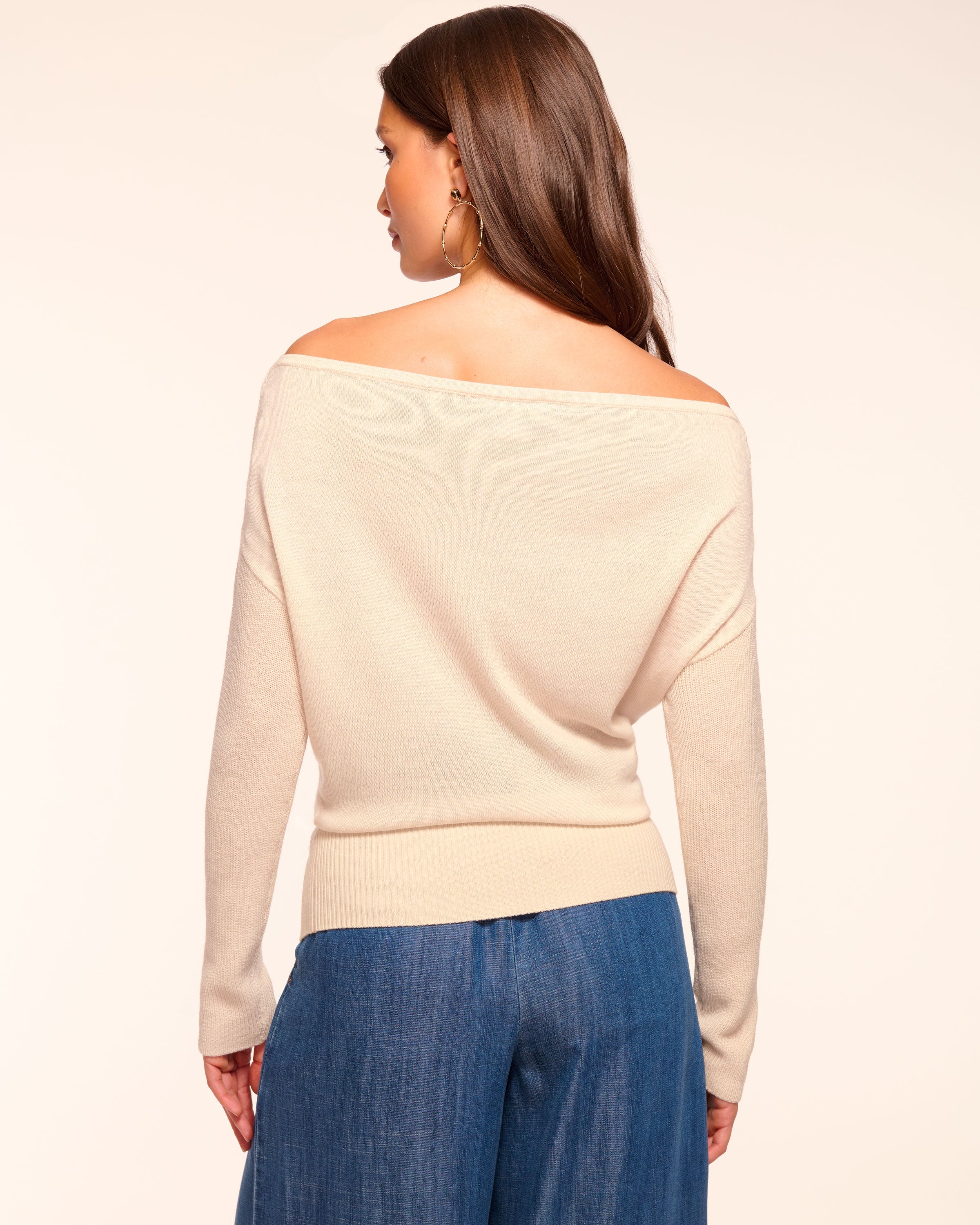 Chance Merino Off-The-Shoulder Sweater - Image 8