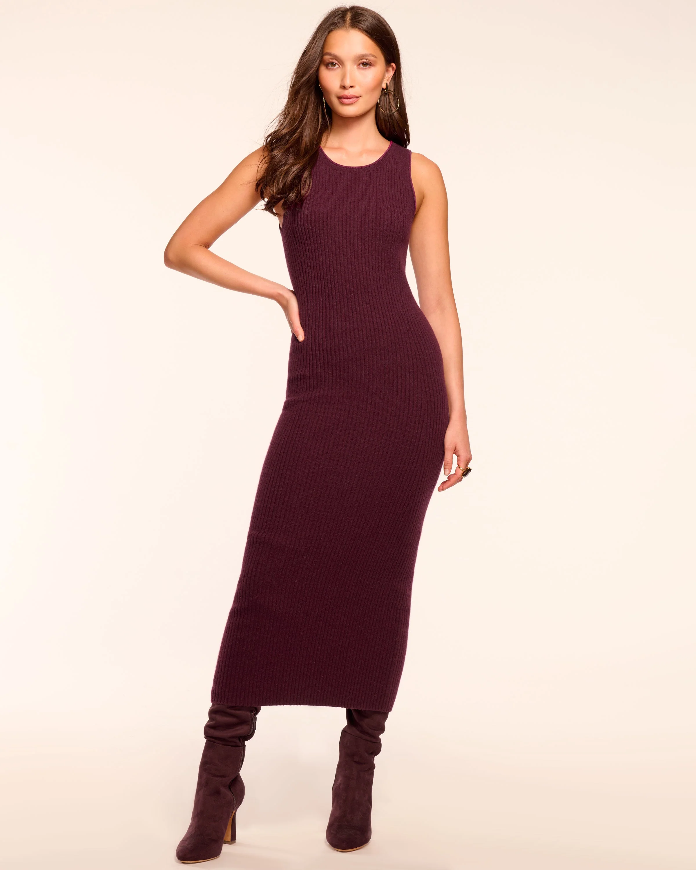 Charlotte Cashmere Midi Dress - Image 5