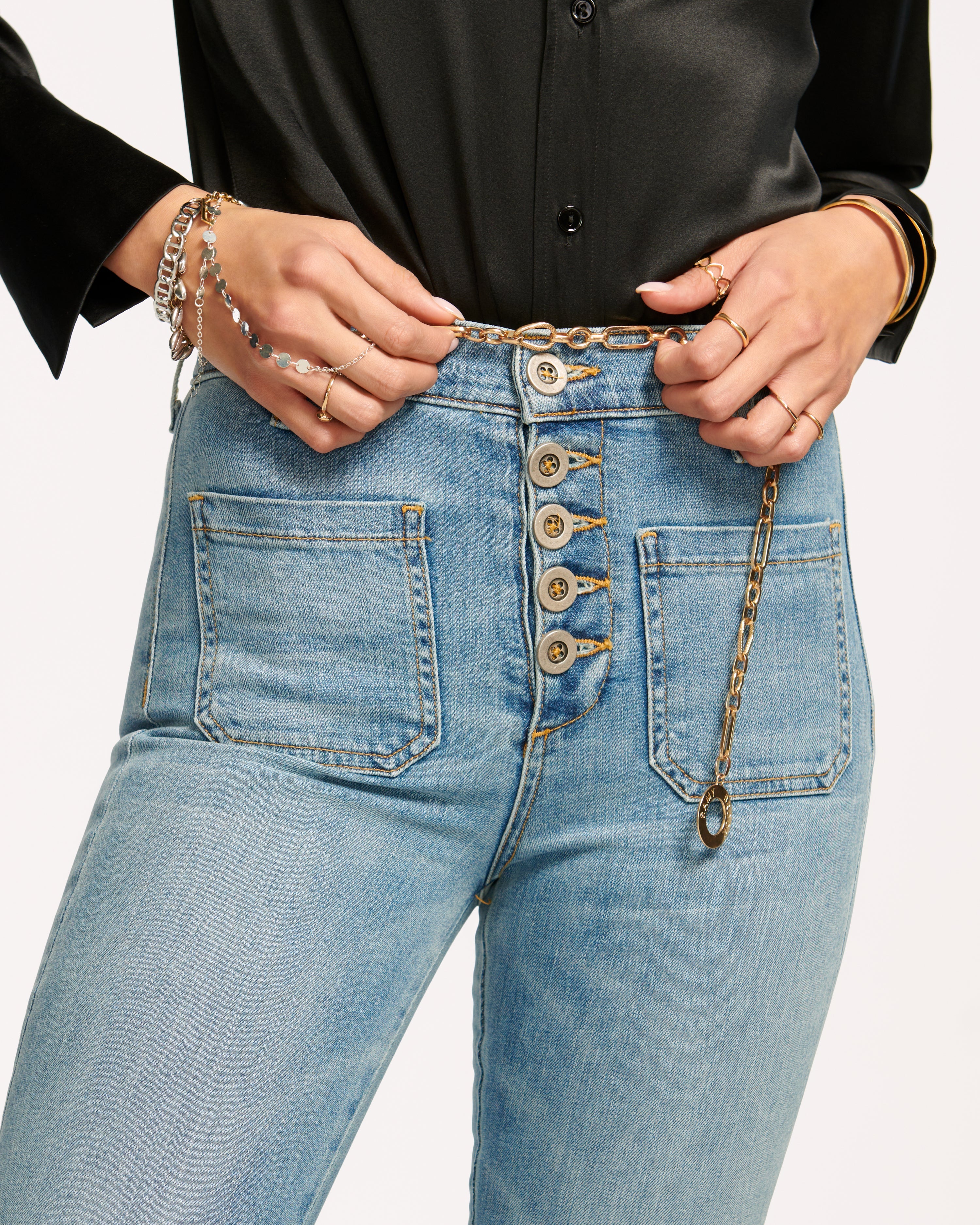 Cindy High-Rise Flare Jean - Image 9