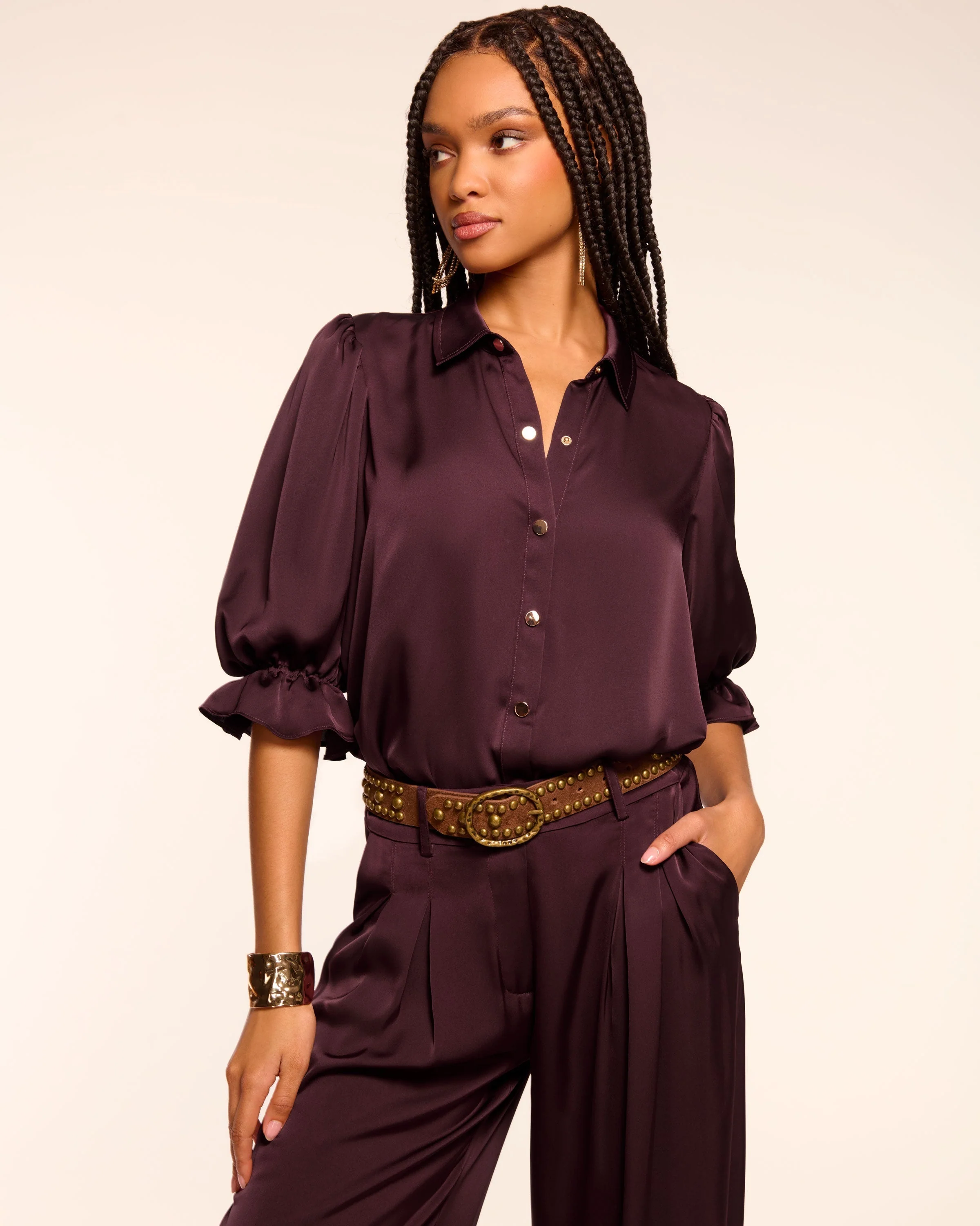 Dina Button Down Bodysuit - Image 10