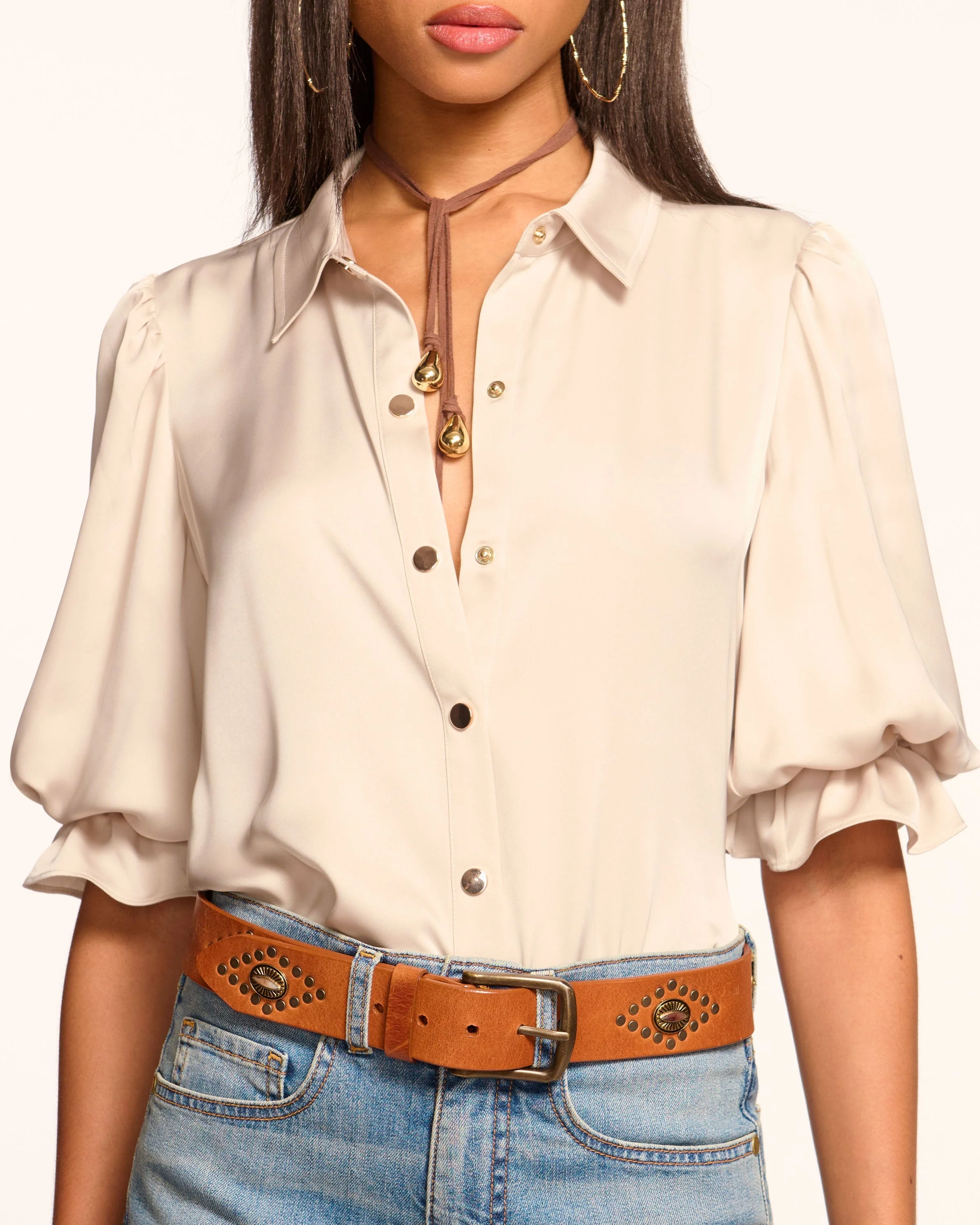 Dina Button Down Bodysuit - Image 27