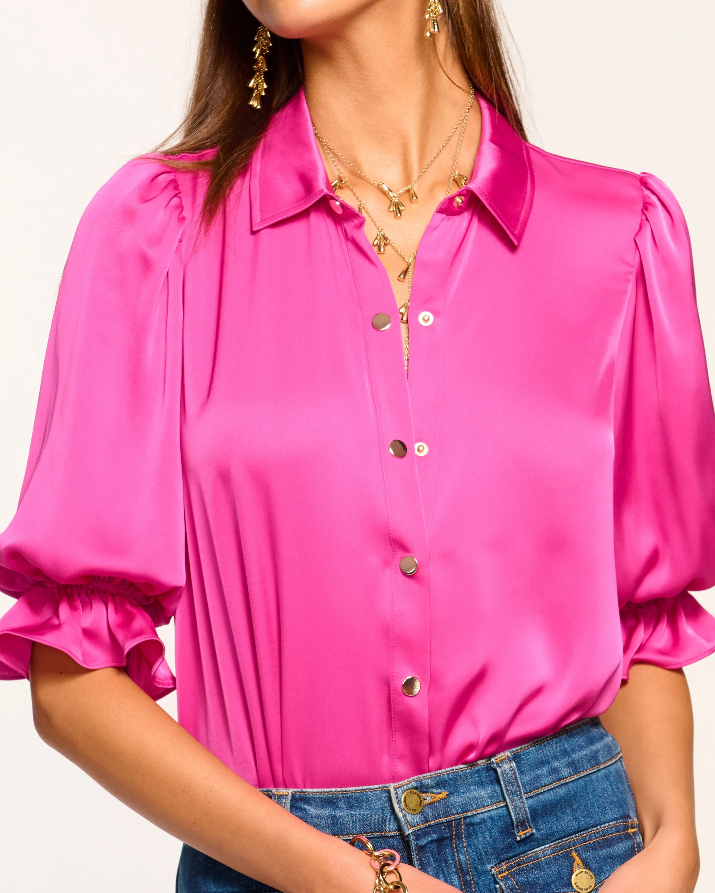 Dina Button Down Bodysuit - Image 30