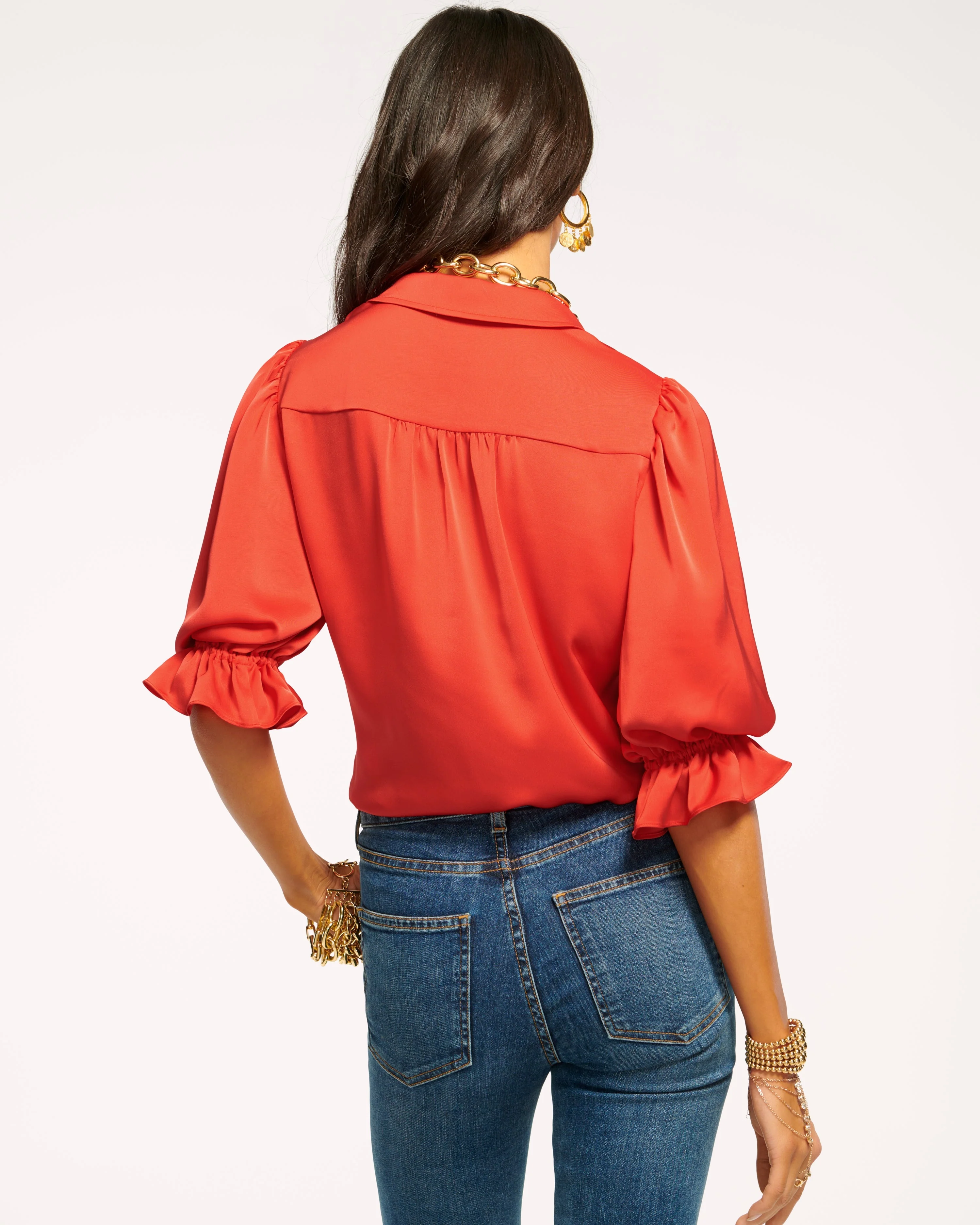 Dina Button Down Bodysuit - Image 66