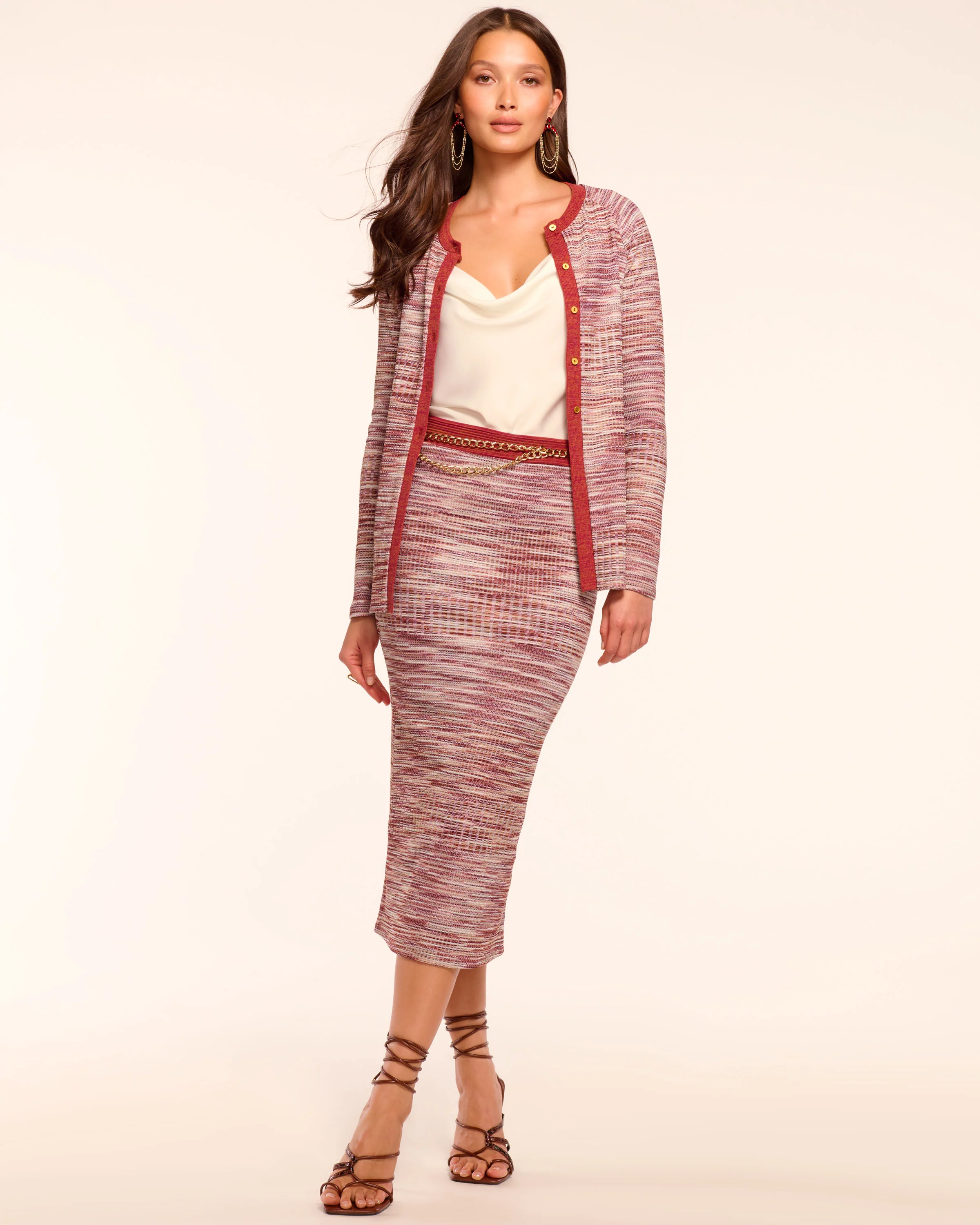 Eddie Space Dye Knit Cardigan - Image 4