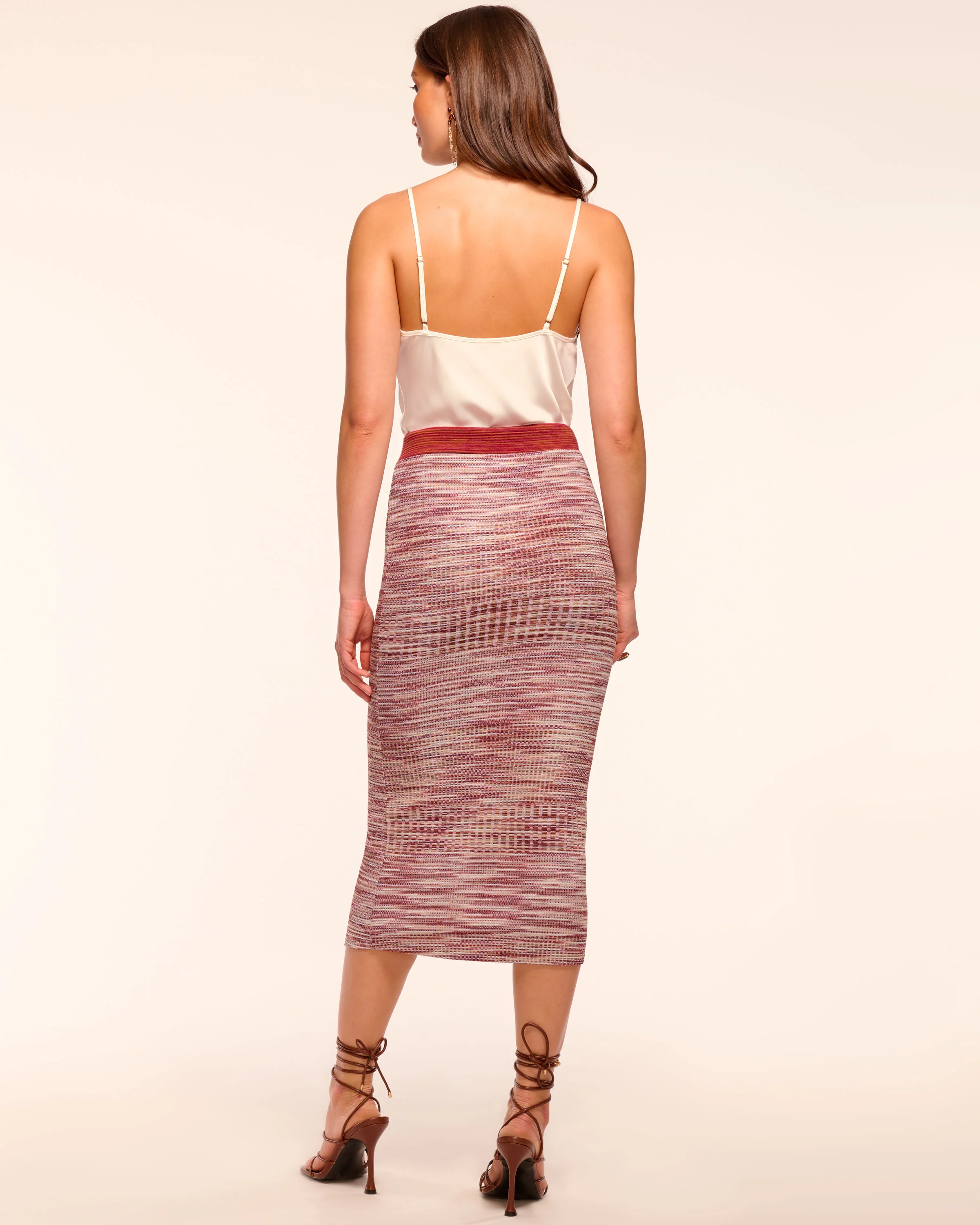 Erica Space Dye Knit Midi Skirt - Image 5