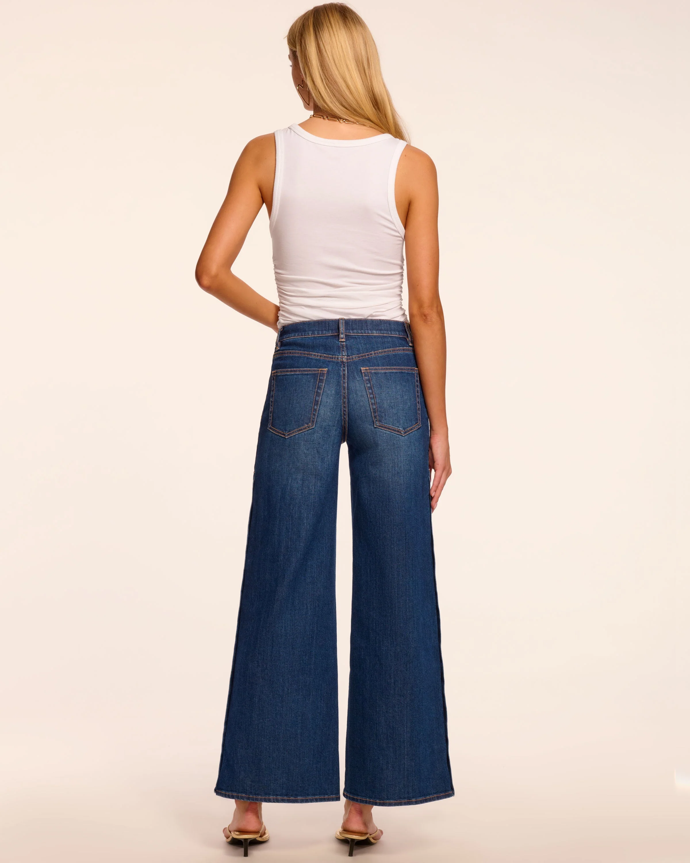 Evelina High-Rise Wide Leg Jean - Image 5