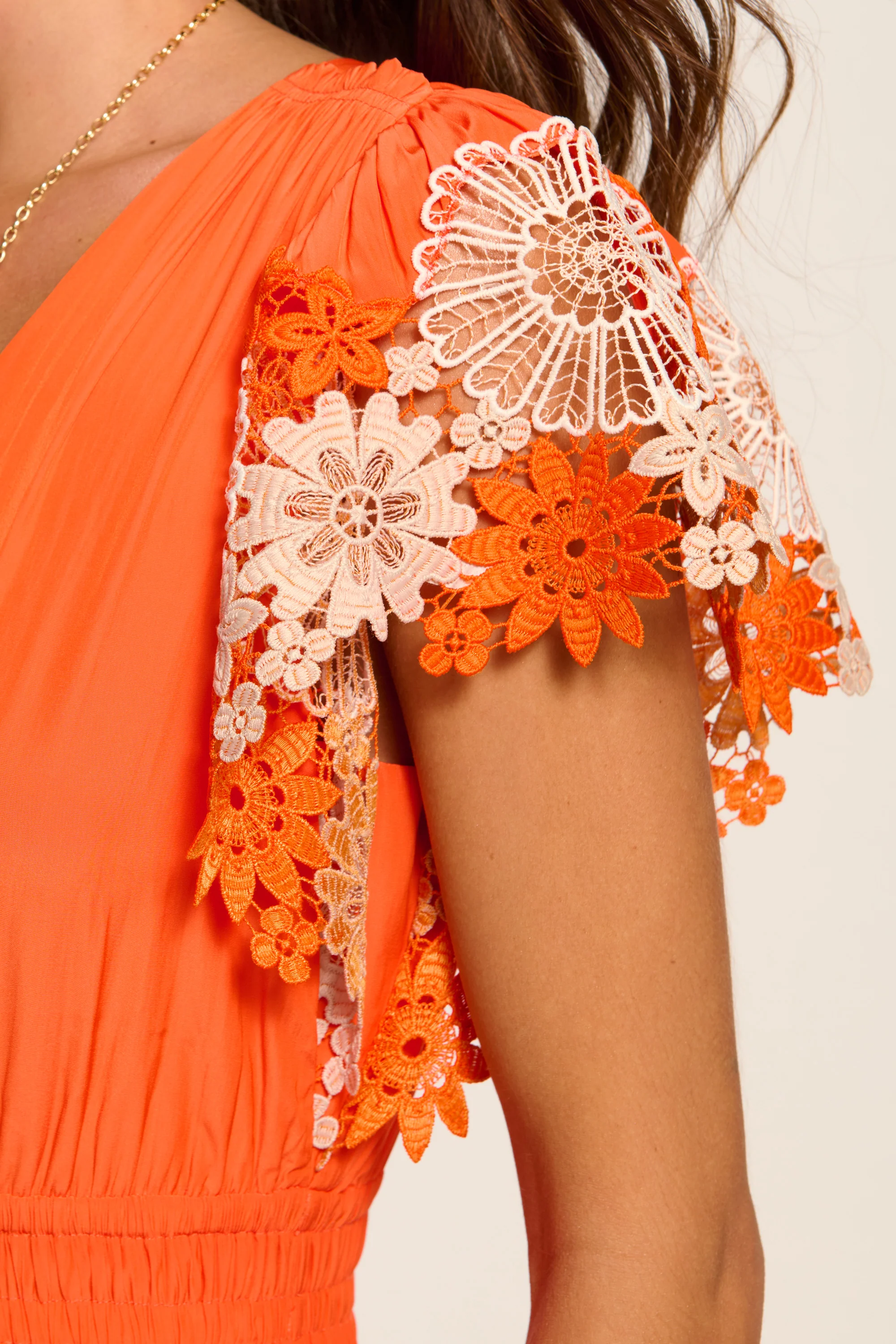 Georgie Embroidered Maxi Dress - Image 3