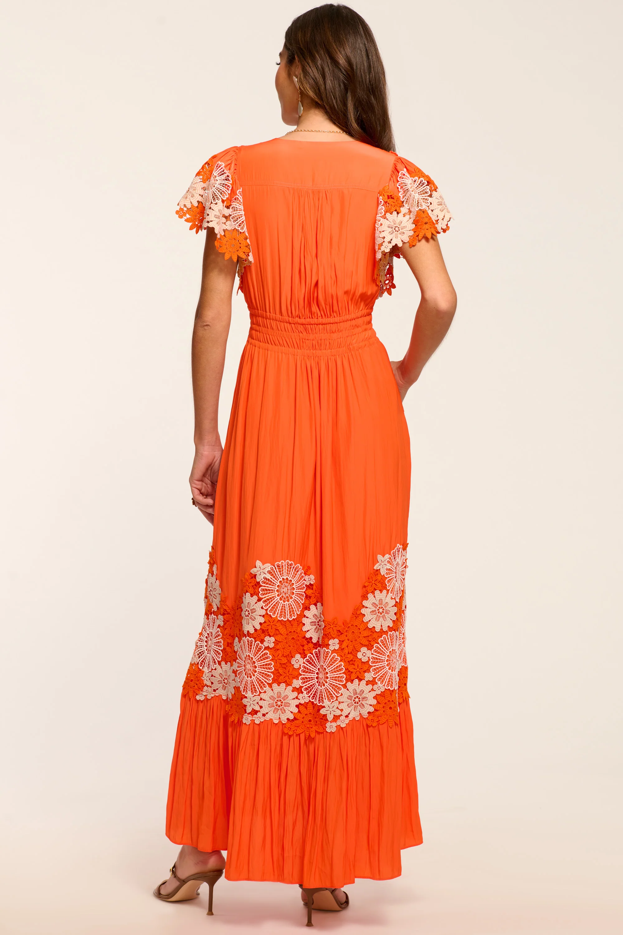 Georgie Embroidered Maxi Dress - Image 4