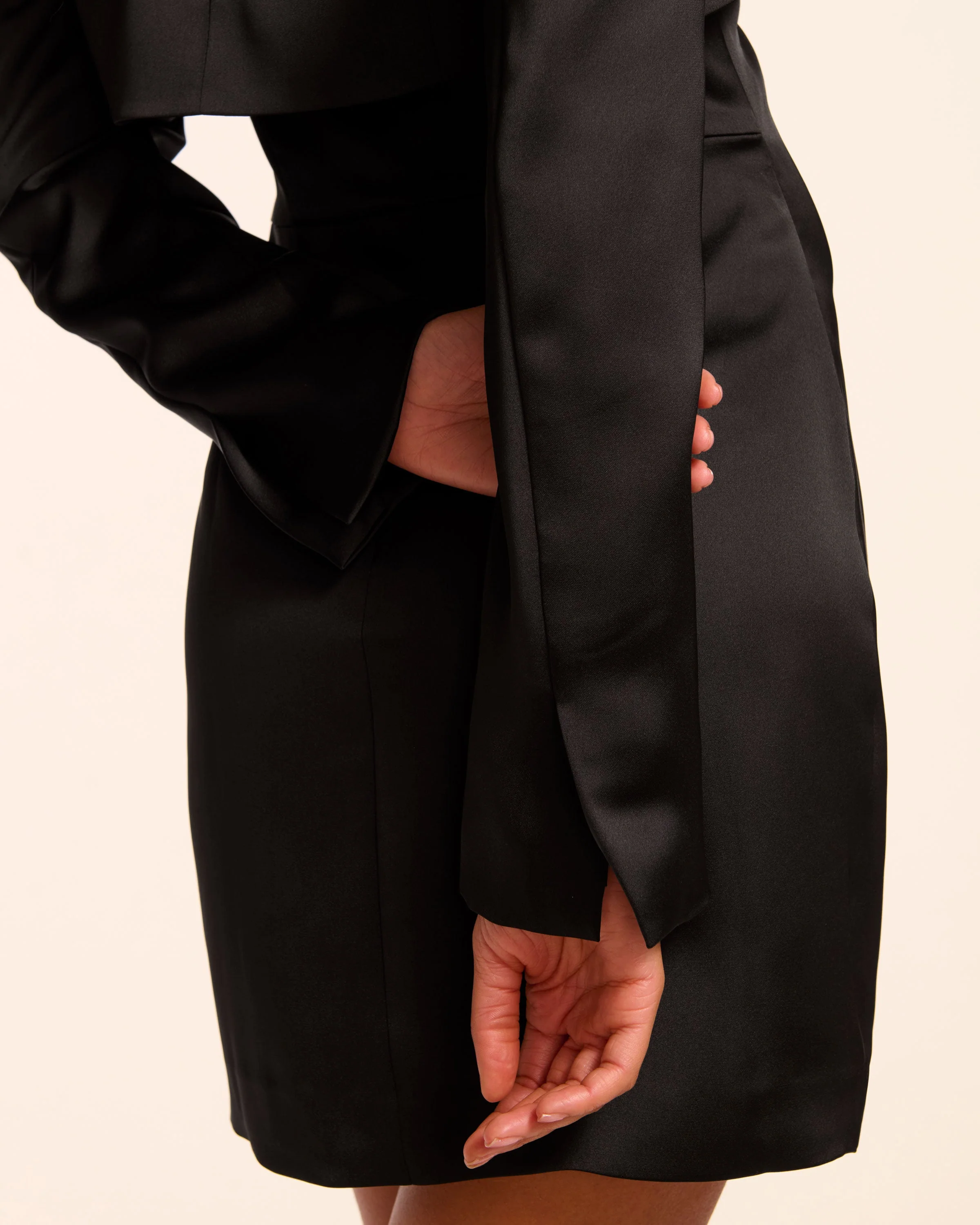 Gia Long Sleeve Capelet - Image 3