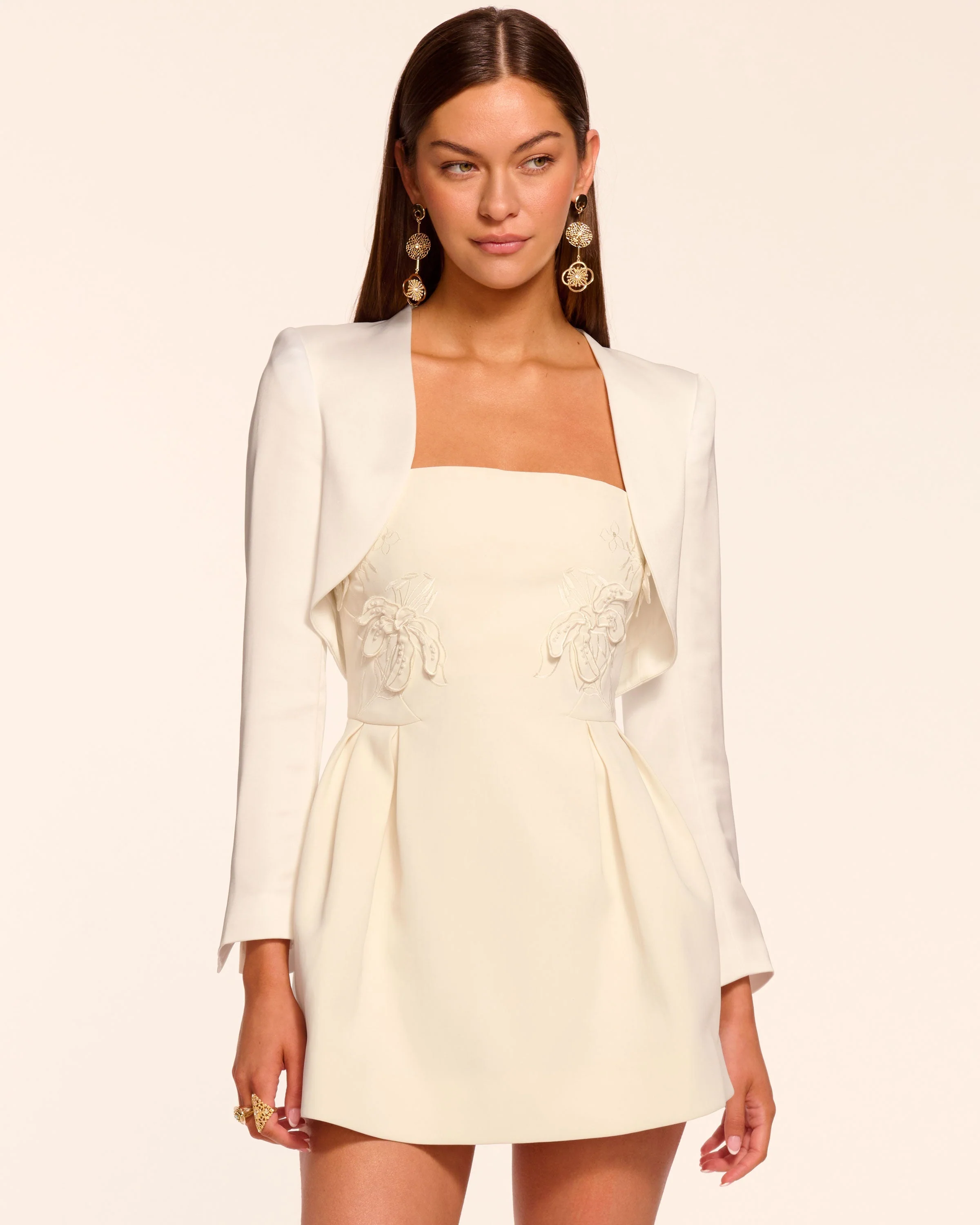 Gia Long Sleeve Capelet - Image 5