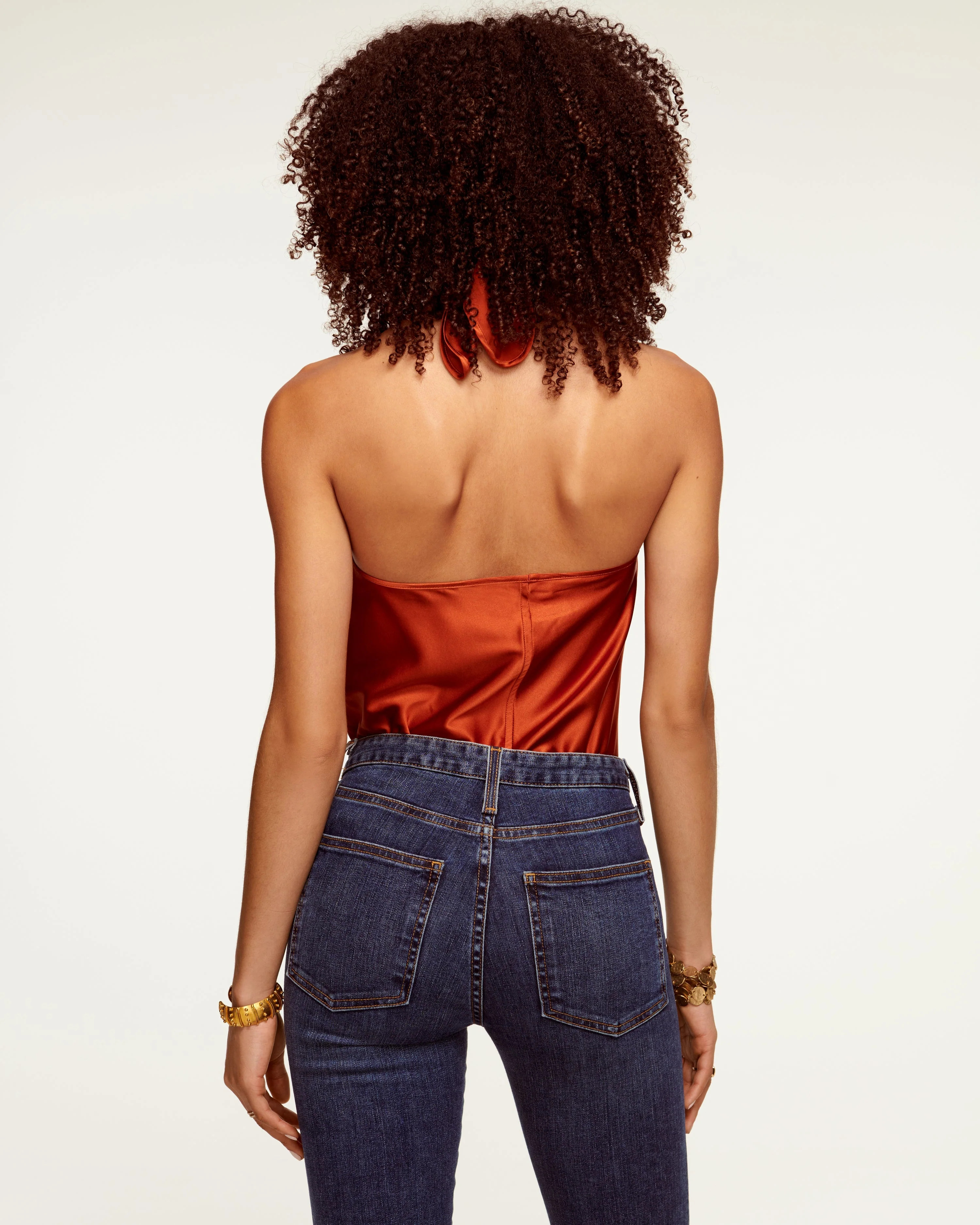 Harriet Silk Halter Tank Top - Image 90