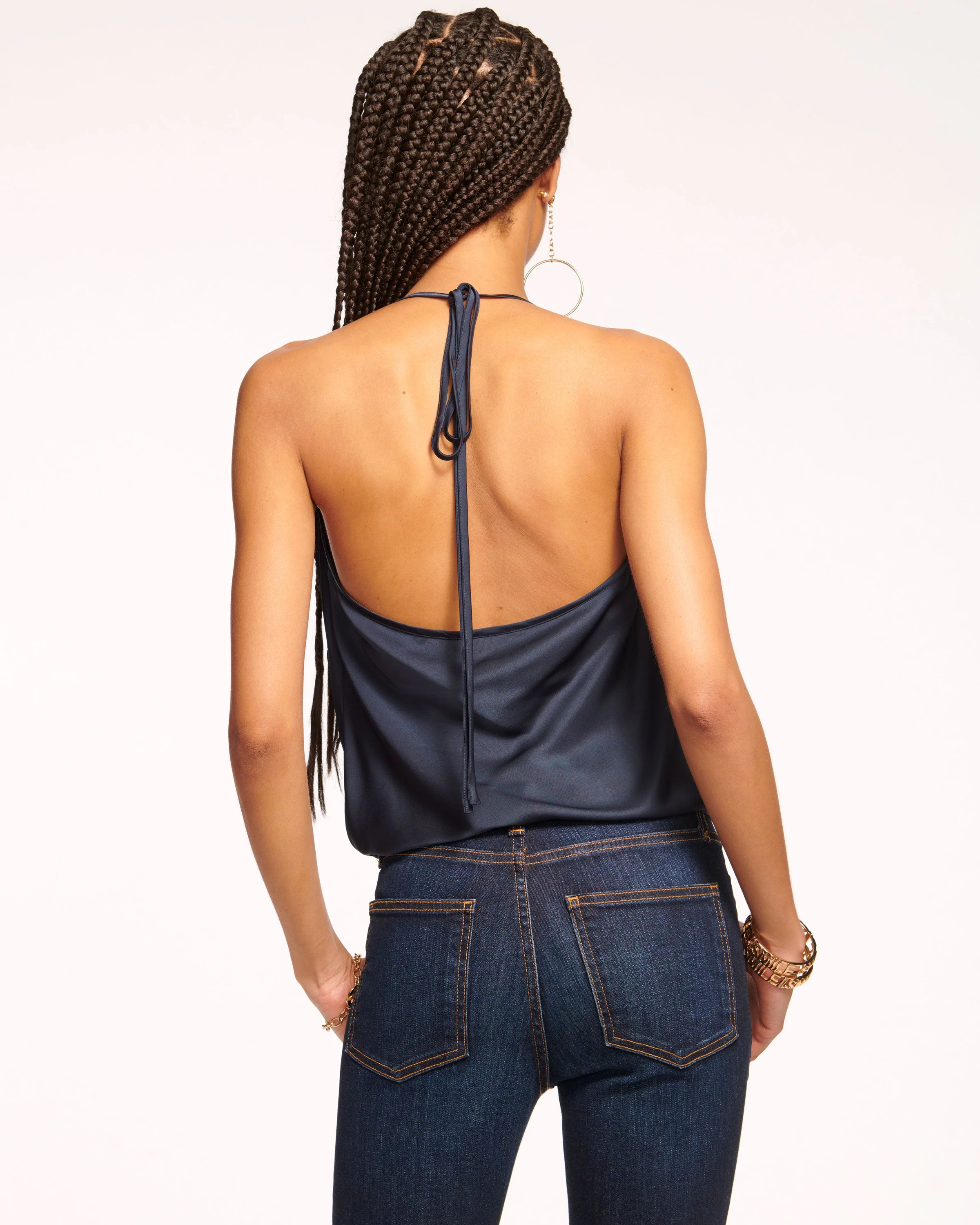 Hettie Cowl Neck Halter Top - Image 23