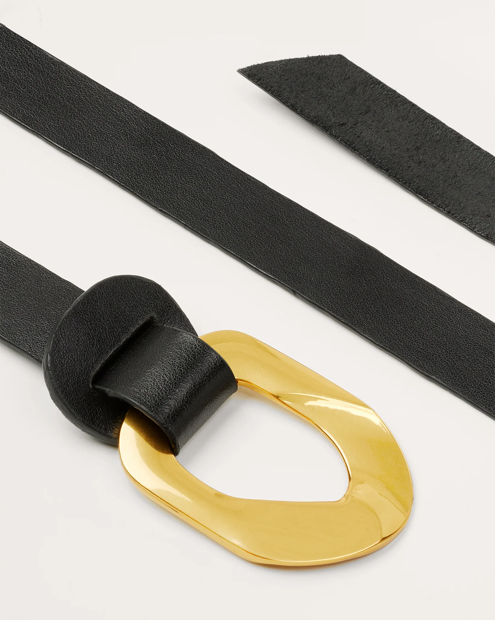 Ines Leather Tie Belt - Image 4