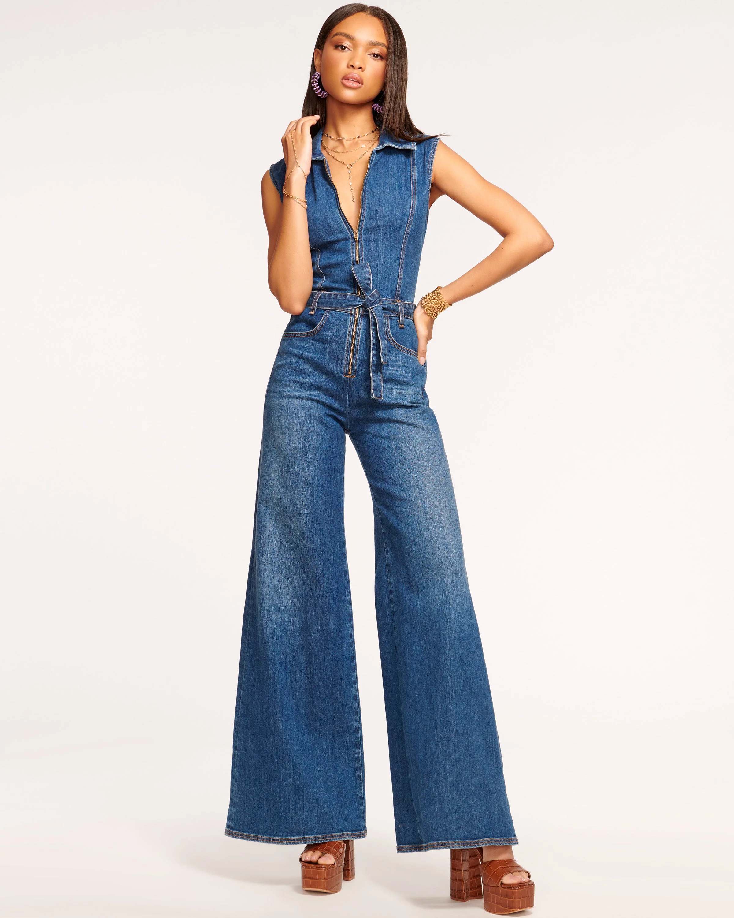 Jemma Denim Jumpsuit - Image 5