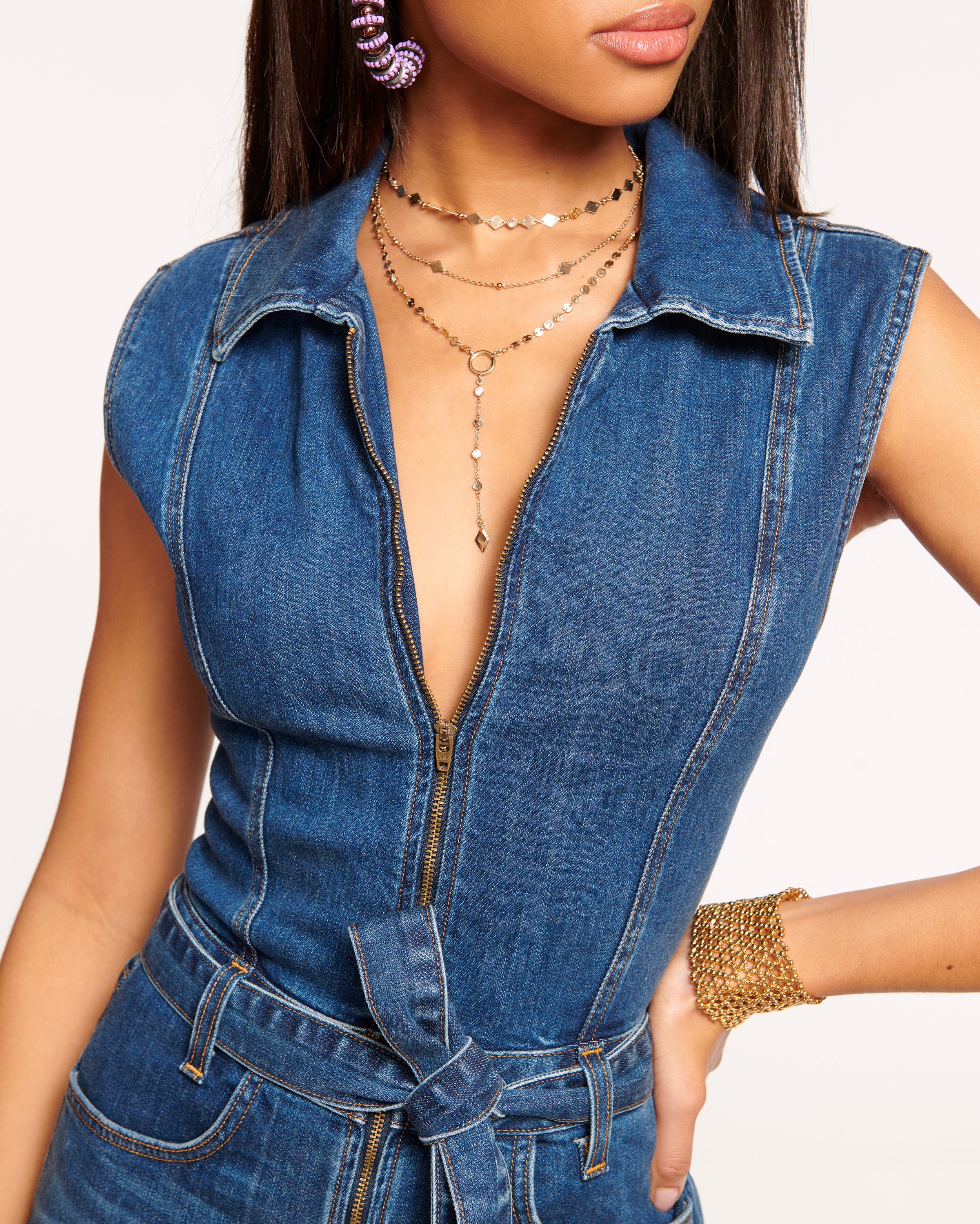 Jemma Denim Jumpsuit - Image 6
