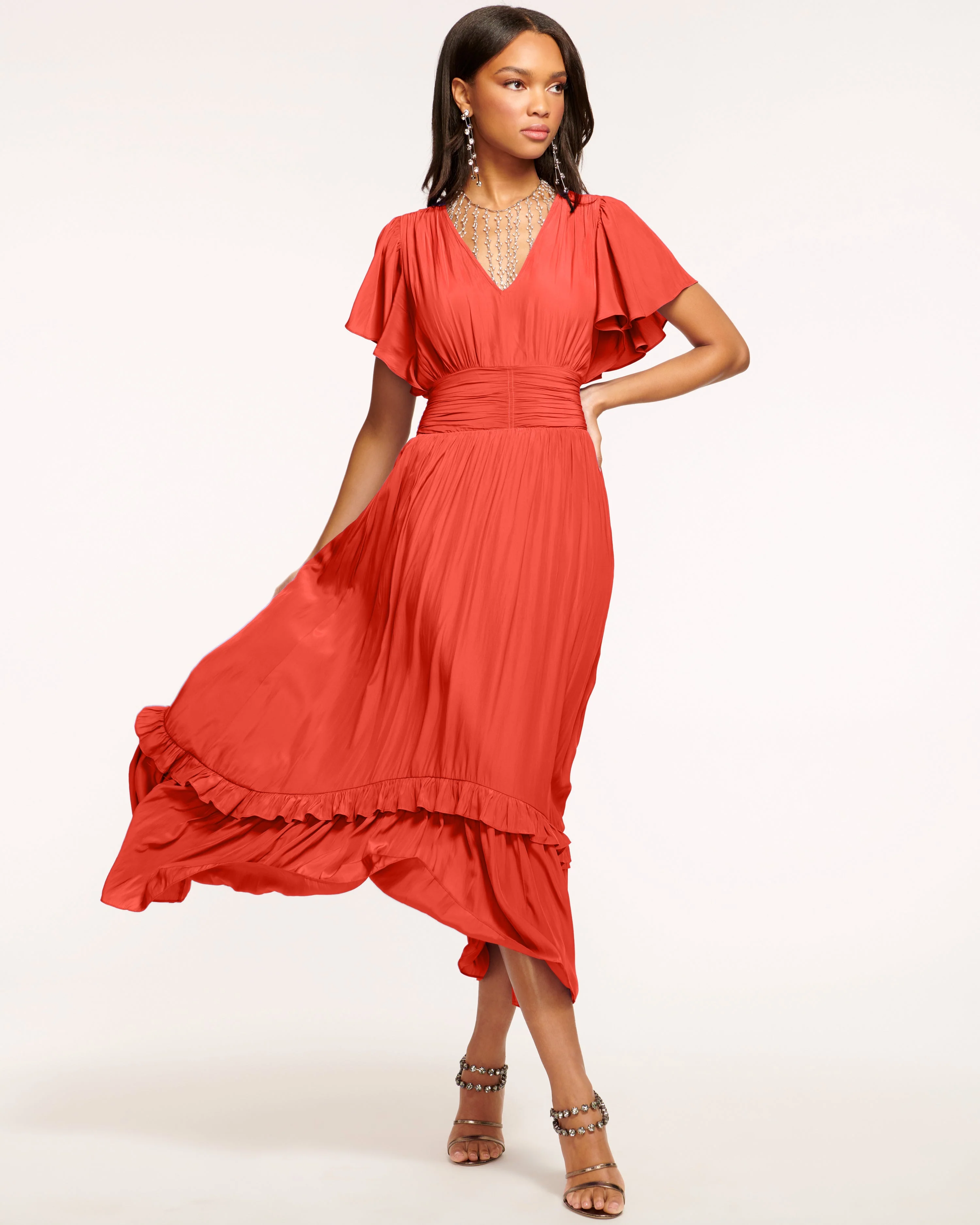 Joanie Short Sleeve Maxi Dress - Image 15