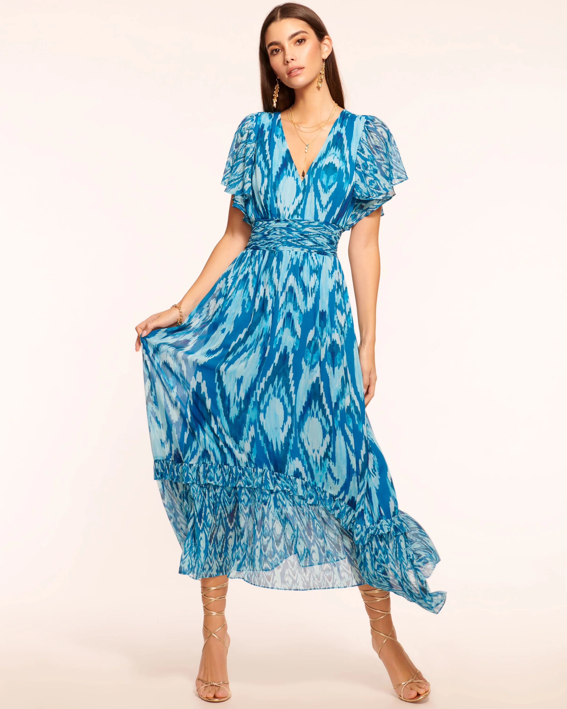Joanie Short Sleeve Maxi Dress - Image 16