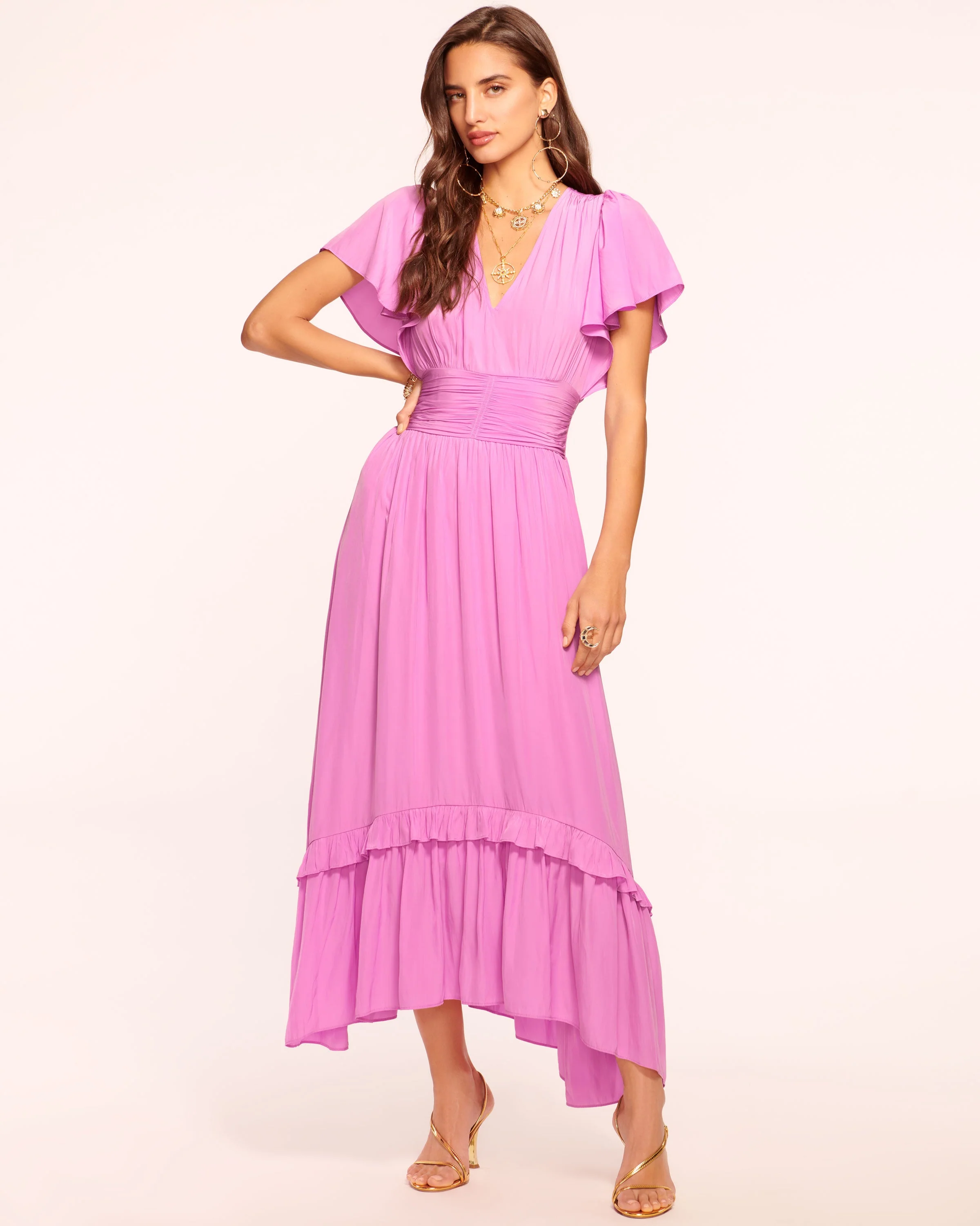Joanie Short Sleeve Maxi Dress - Image 18