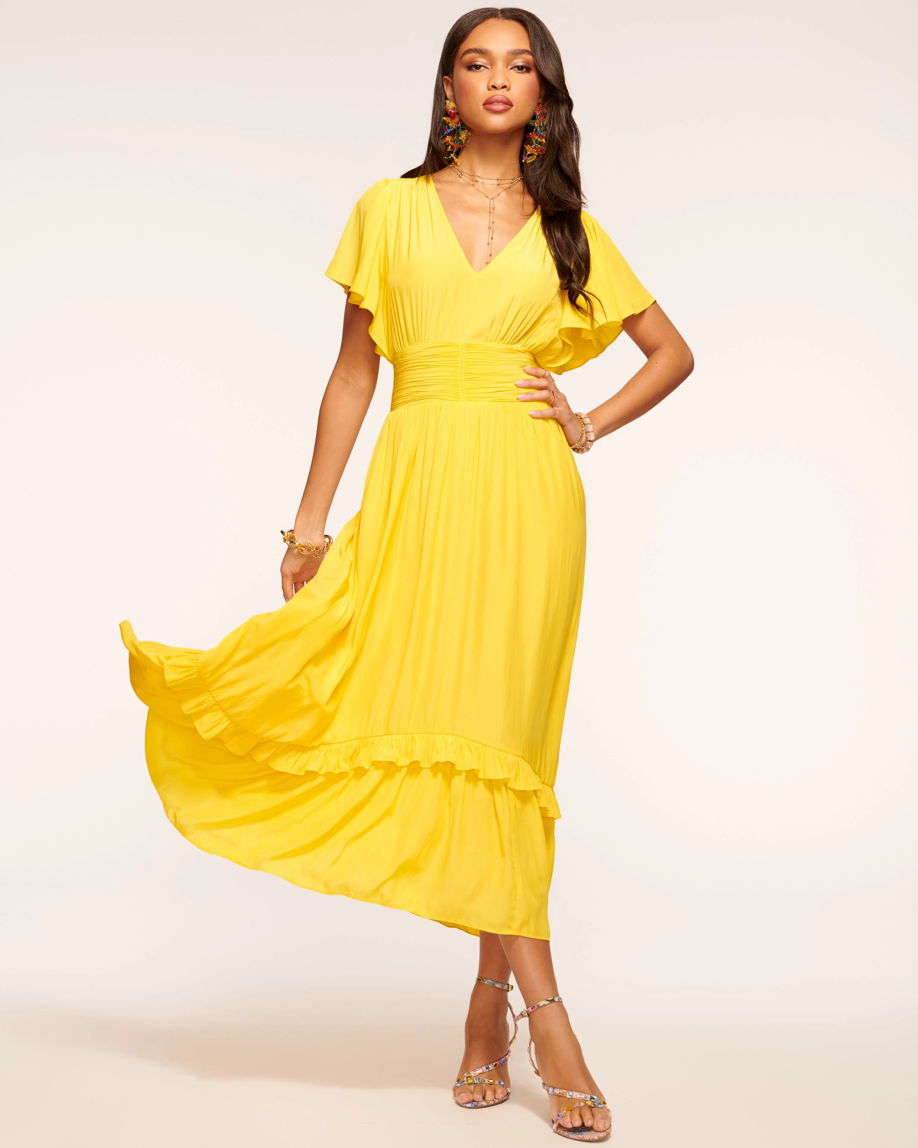 Joanie Short Sleeve Maxi Dress - Image 20