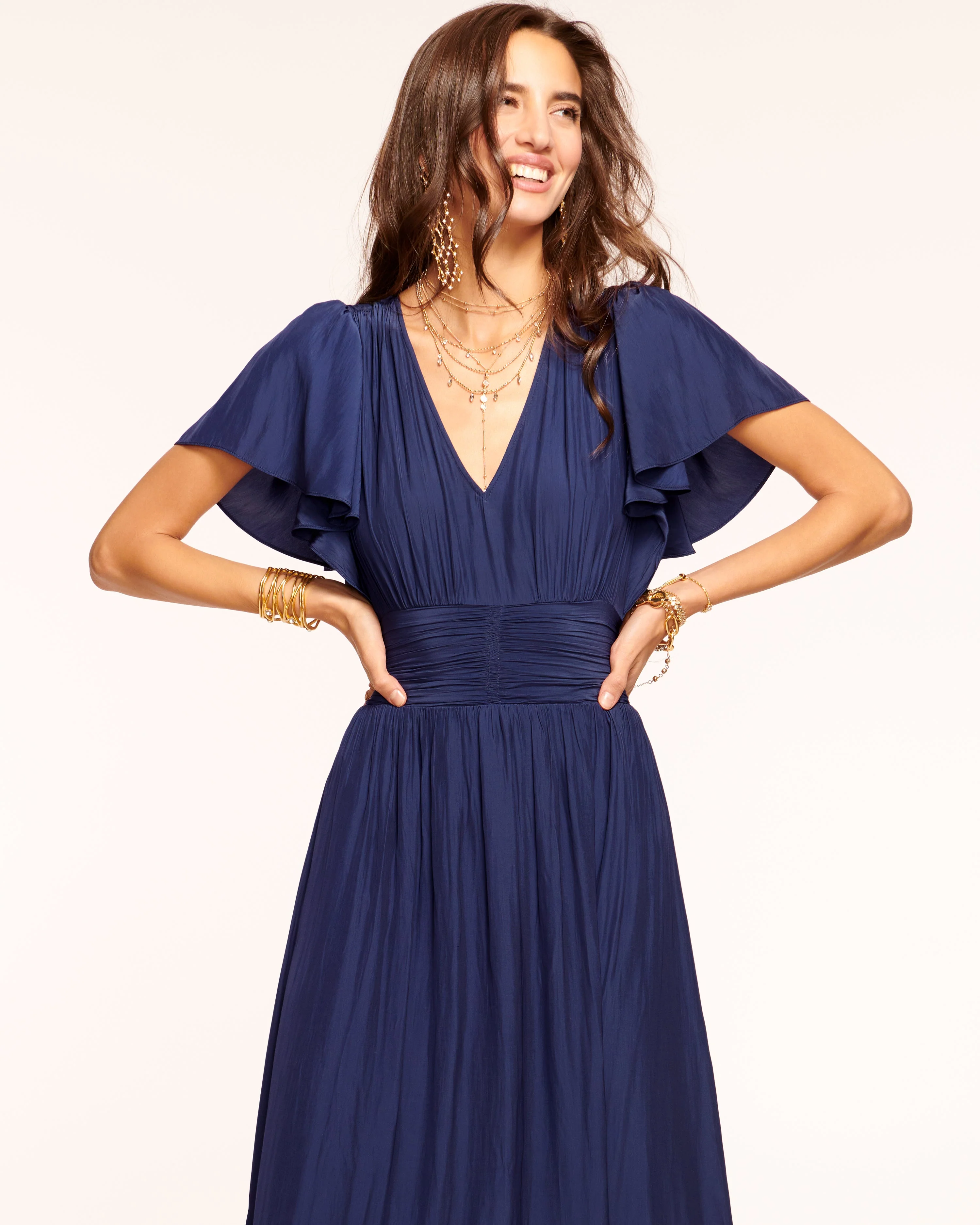 Joanie Short Sleeve Maxi Dress - Image 24