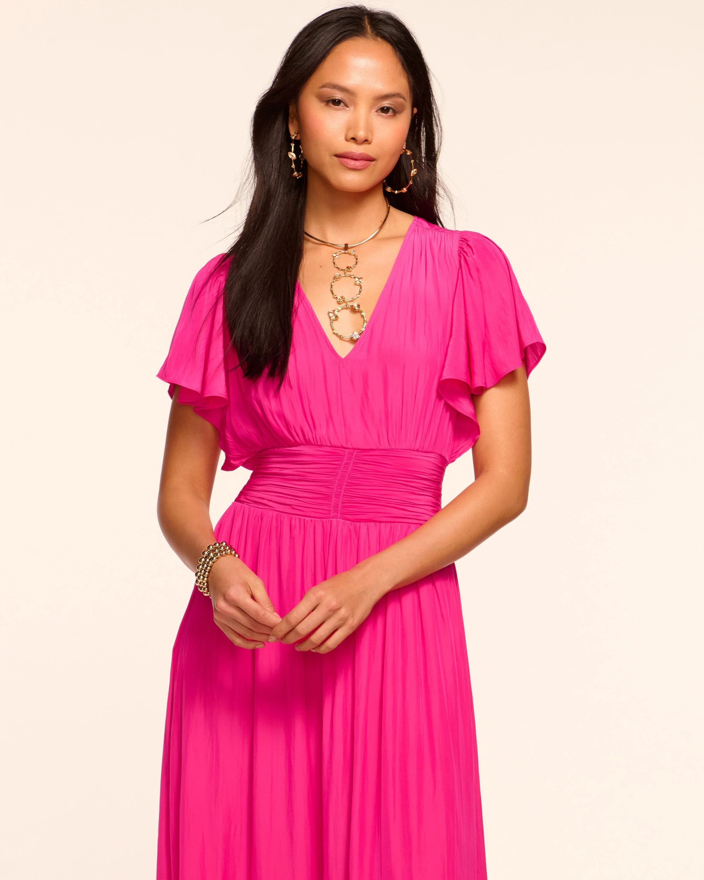 Joanie Short Sleeve Maxi Dress - Image 3