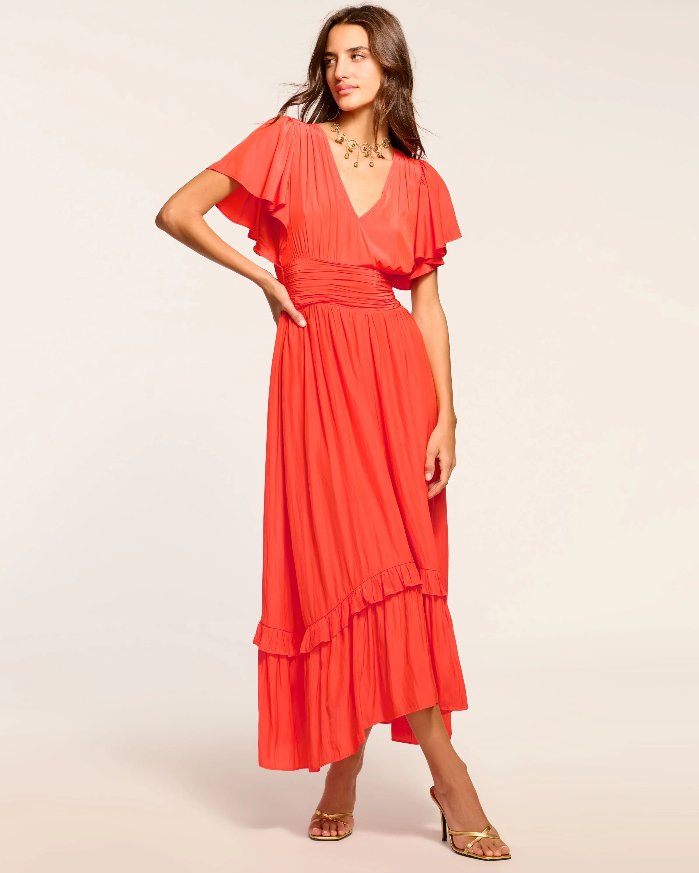 Joanie Short Sleeve Maxi Dress - Image 6