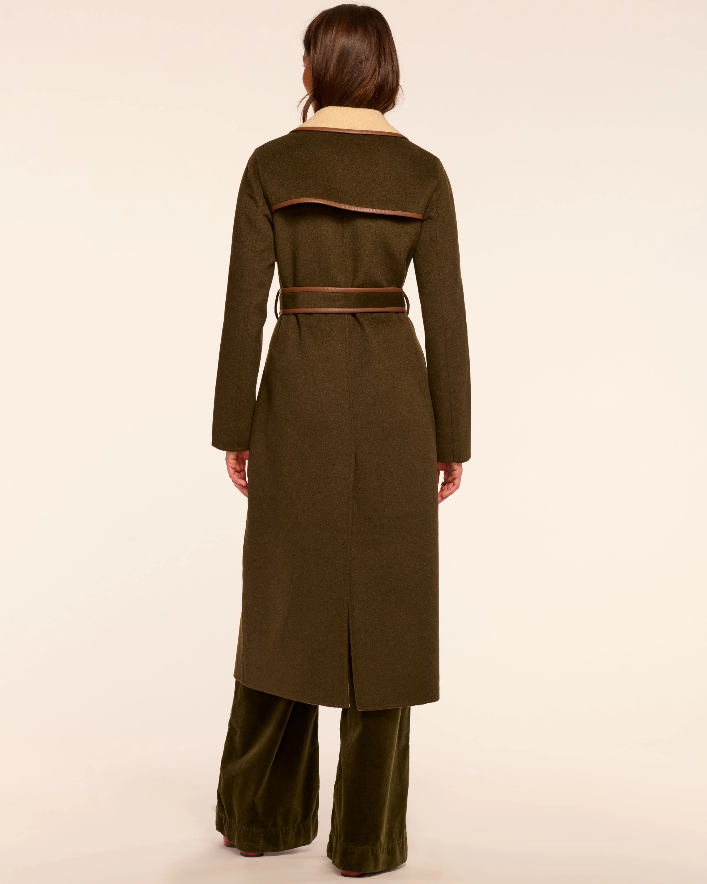 Josie Wool Blend Belted Coat - Image 5