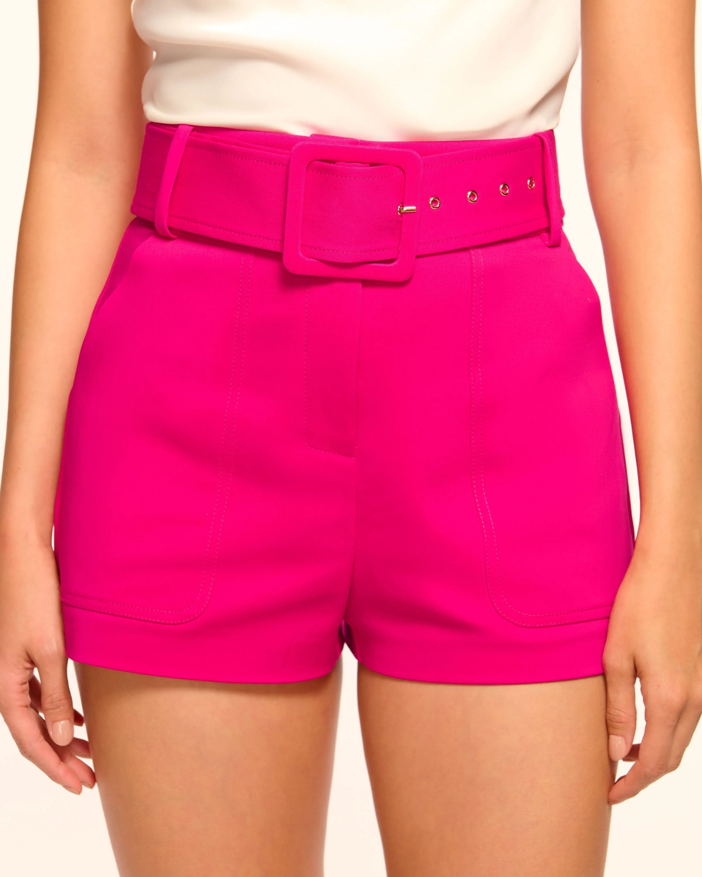 Kasey Belted Mini Short - Image 5