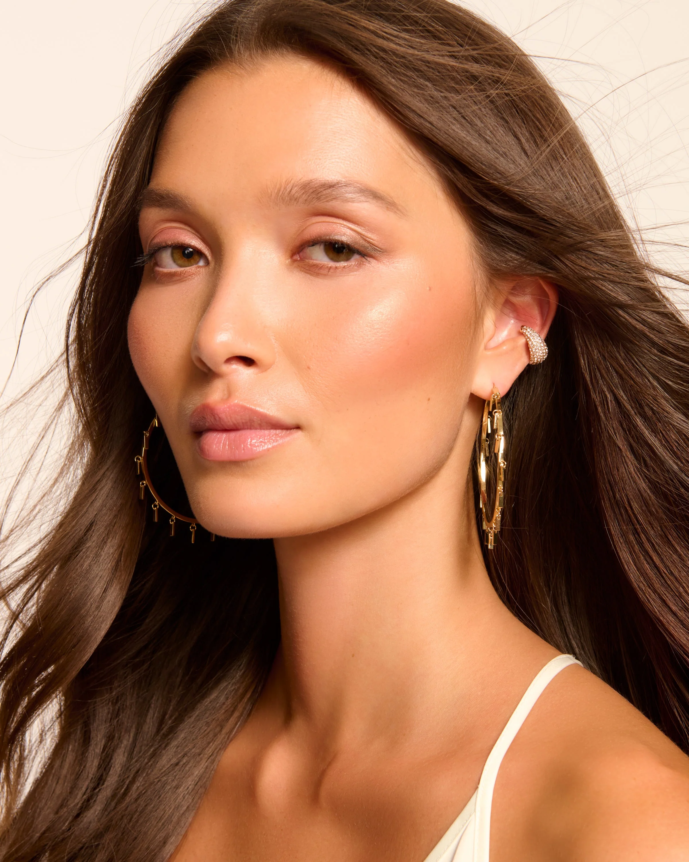 Khatia Gemstone Ear Cuff - Image 3