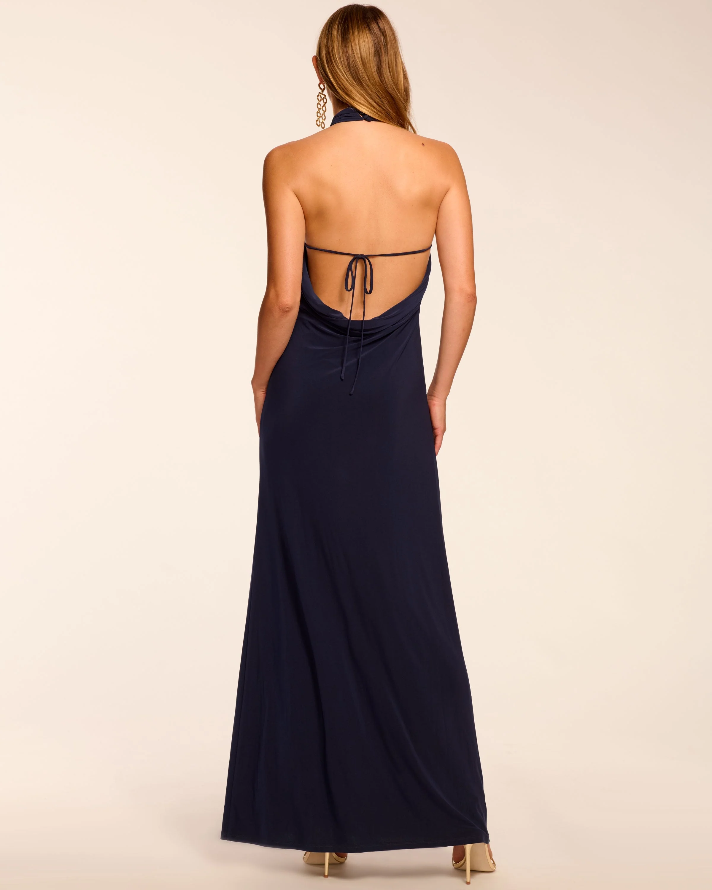 Leora Jersey Halter Maxi Dress - Image 4
