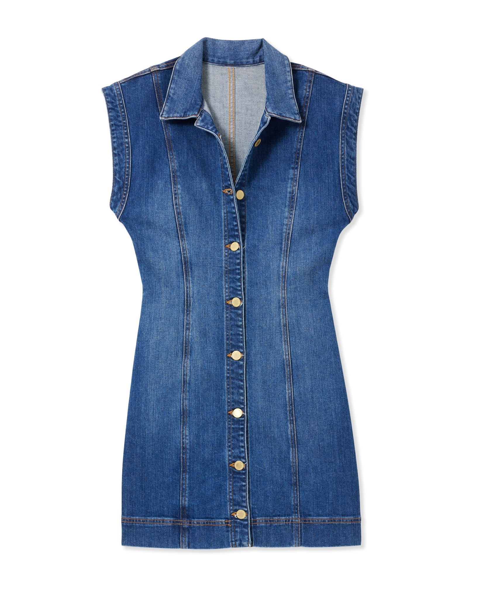 Lolita Denim Mini Dress - Image 17