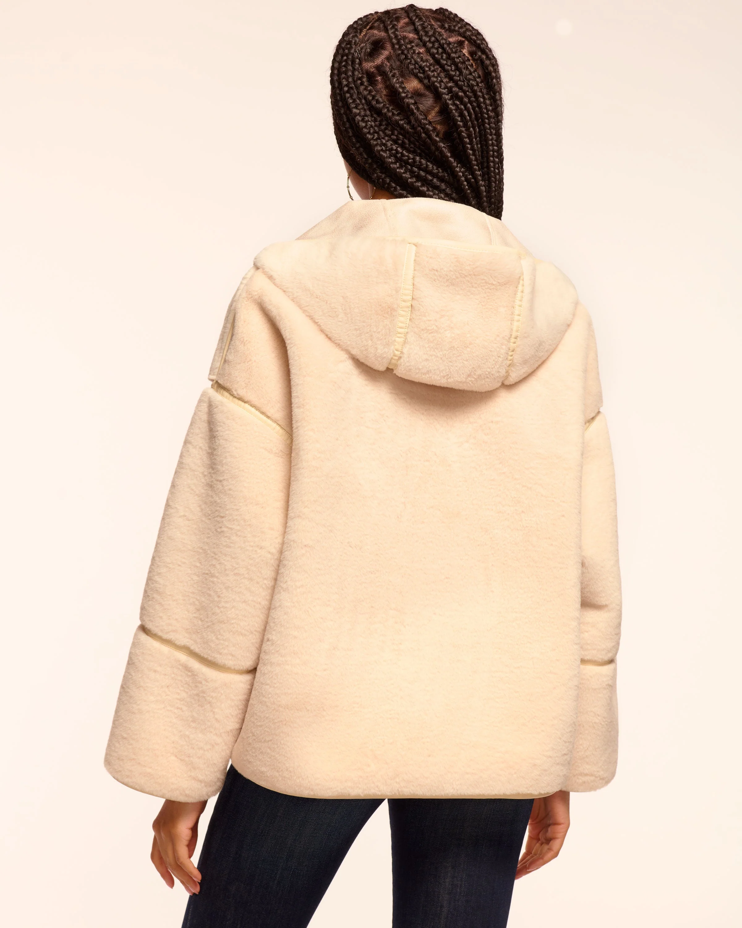 Lucy Faux Fur Coat - Image 12